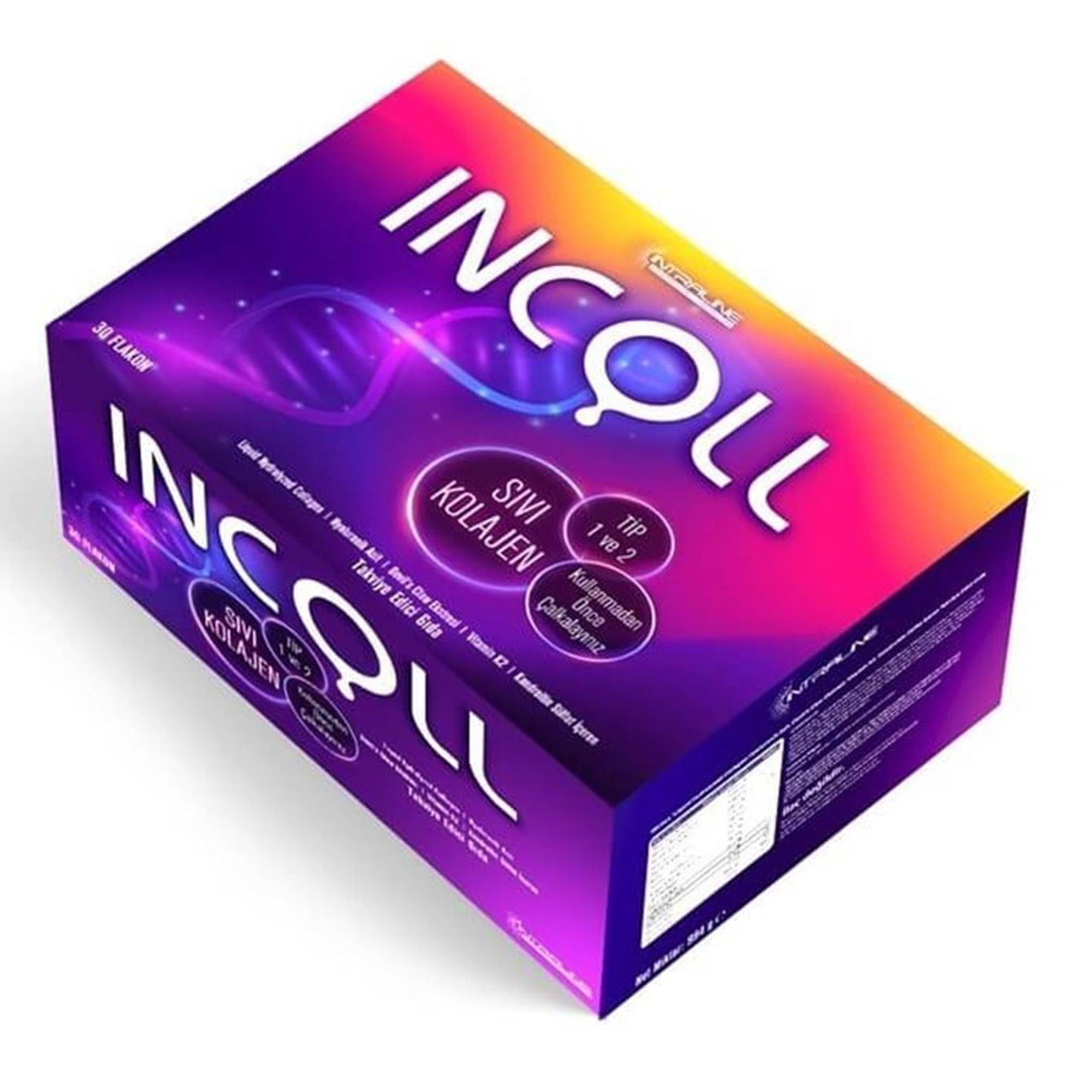 Intraline Sıvı Kolajen Hyaluronik Asit 30 Flakon