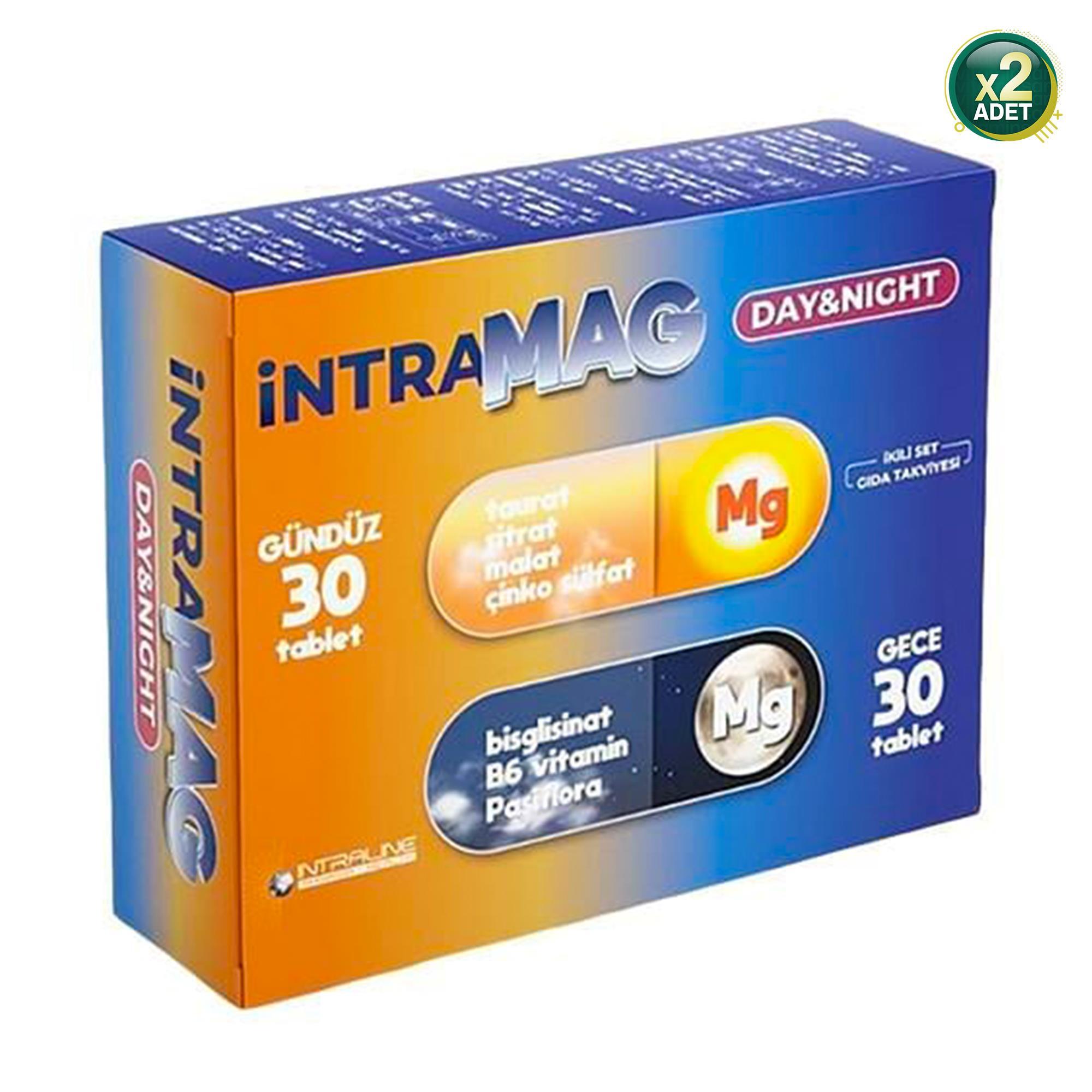 İntramag Day& Night 30+30 Tablet 2 Adet