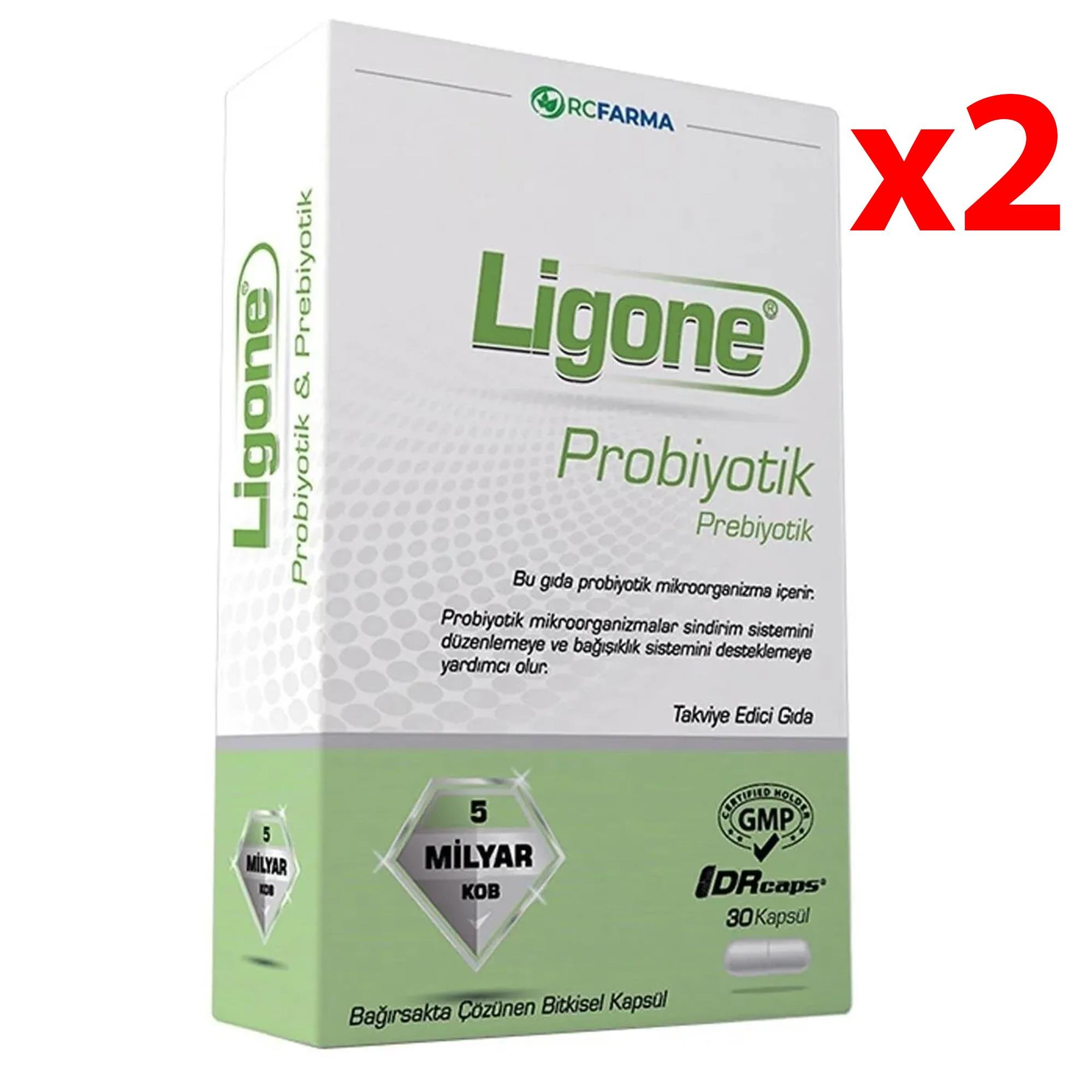 Ligone Probiyotik 30 Kapsül 2 Adet