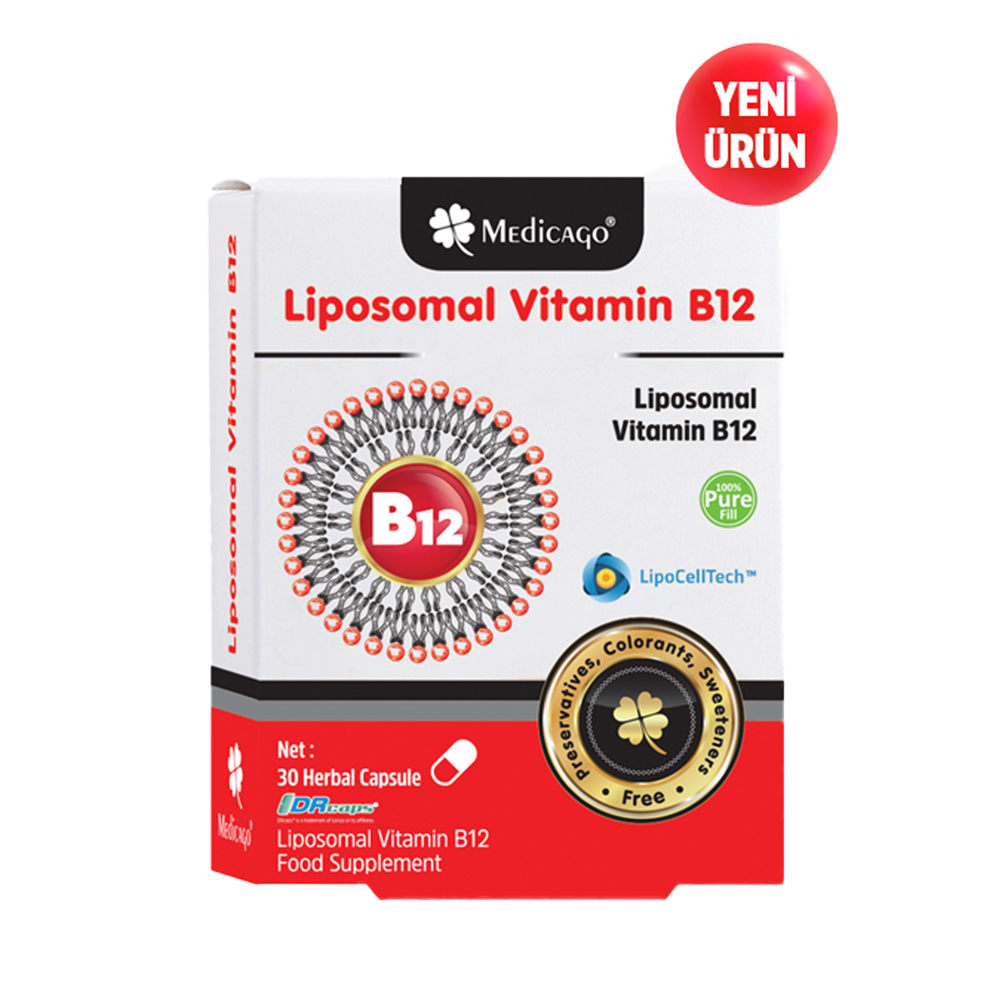 Medicago Liposomal Vitamin B12 30 Kapsül