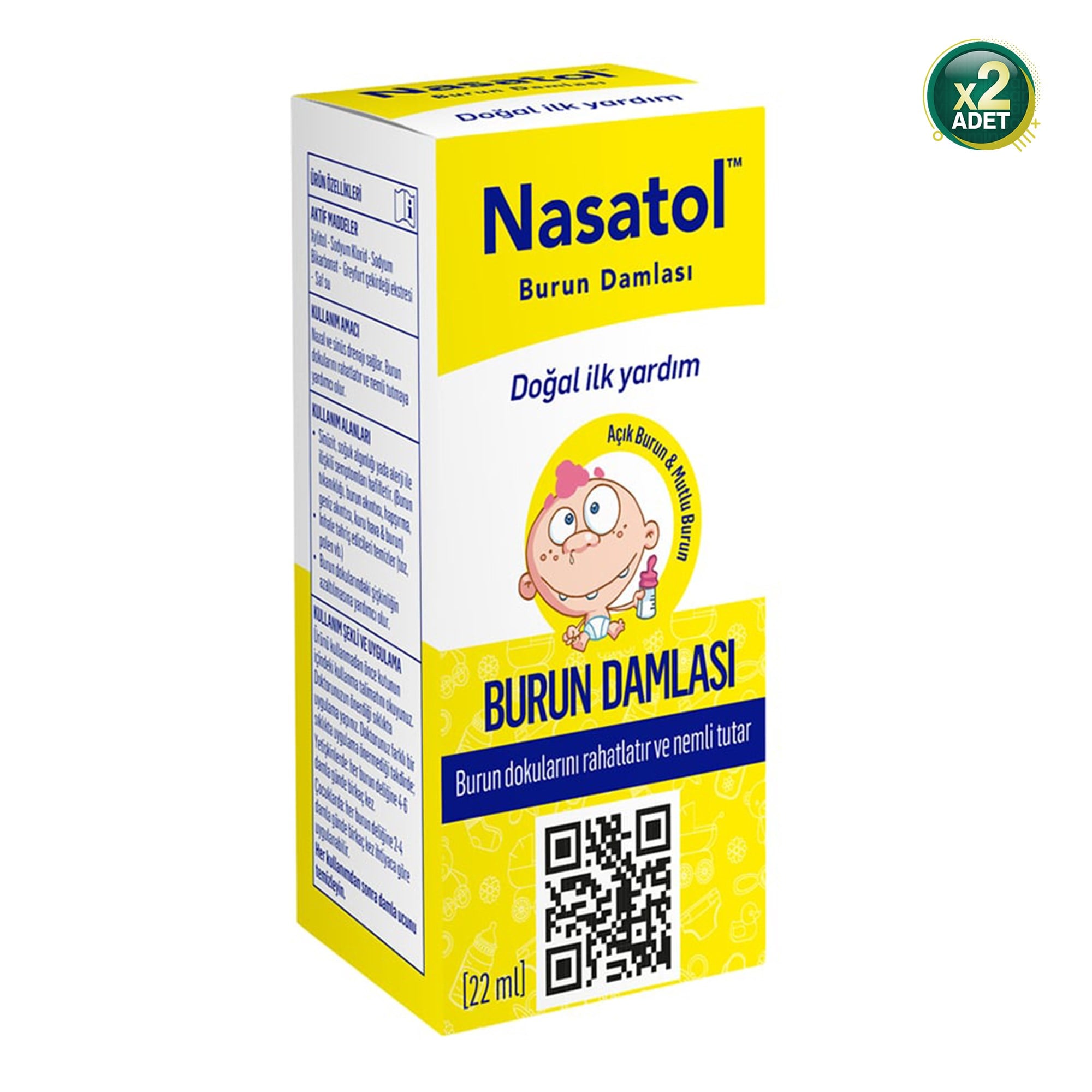 NASATOL BURUN DAMLASI 2'li Paket