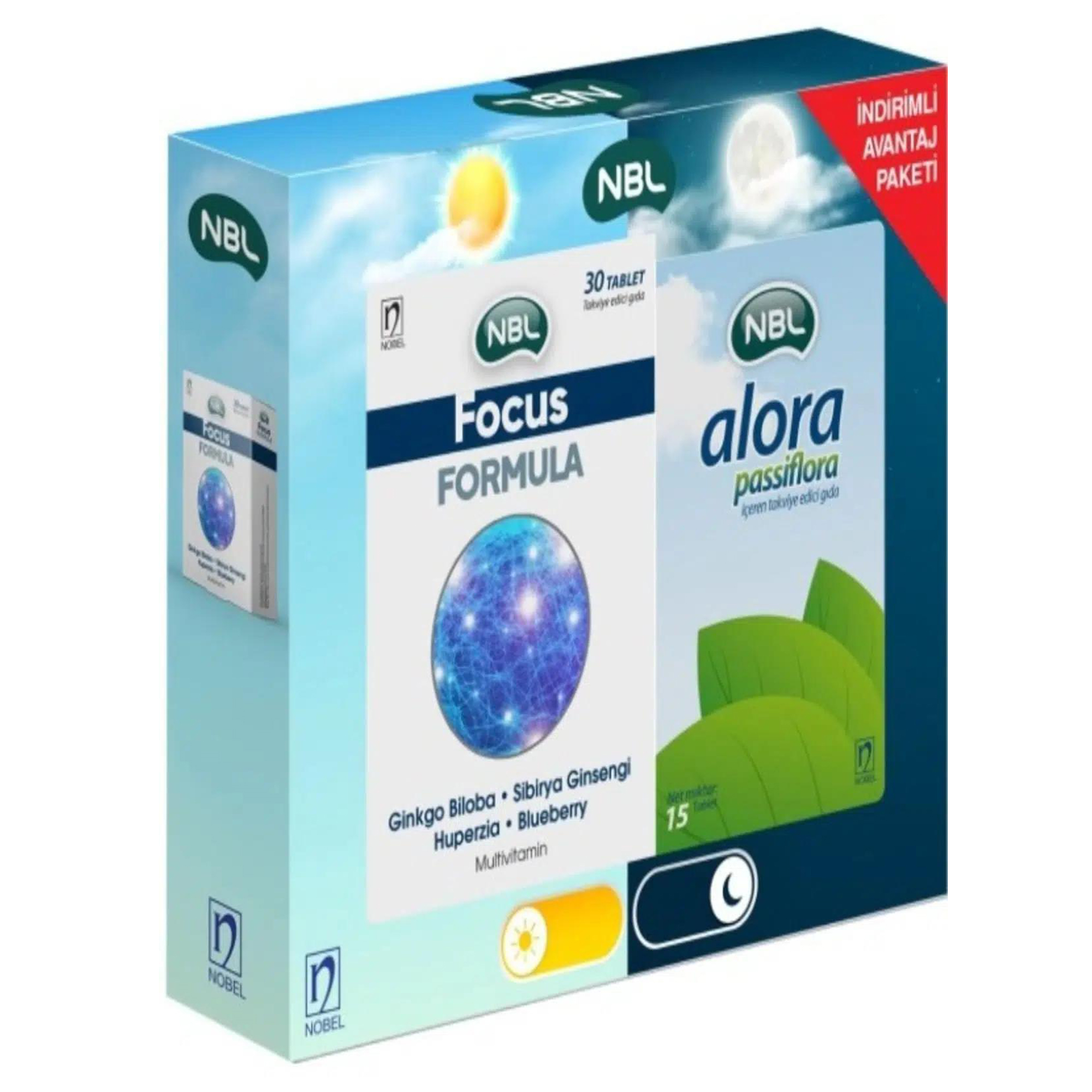 Nbl Focus Formula Alora Passiflora 30 Tablet Kofre