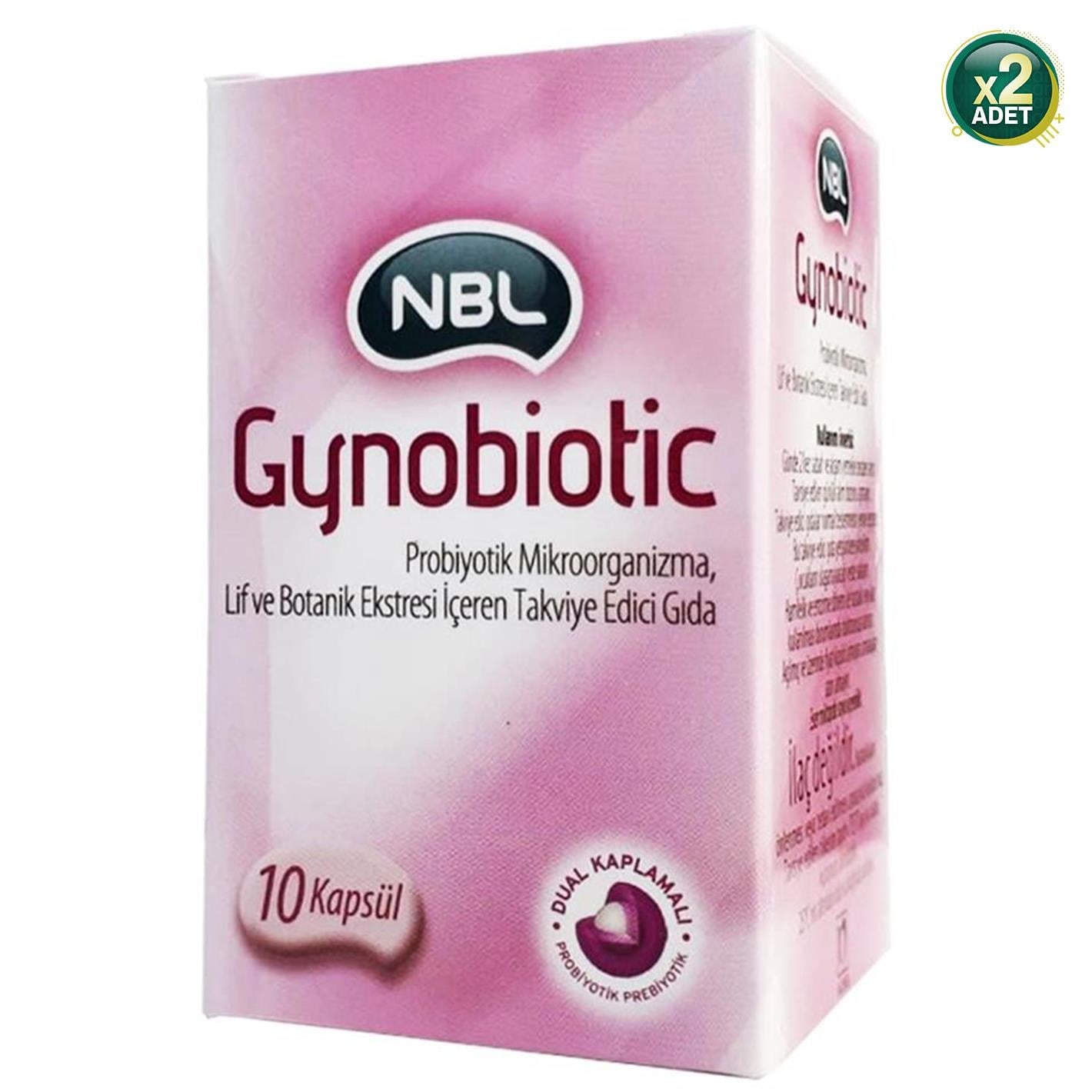 NBL Gynobiotic 10 Kapsül 2'li