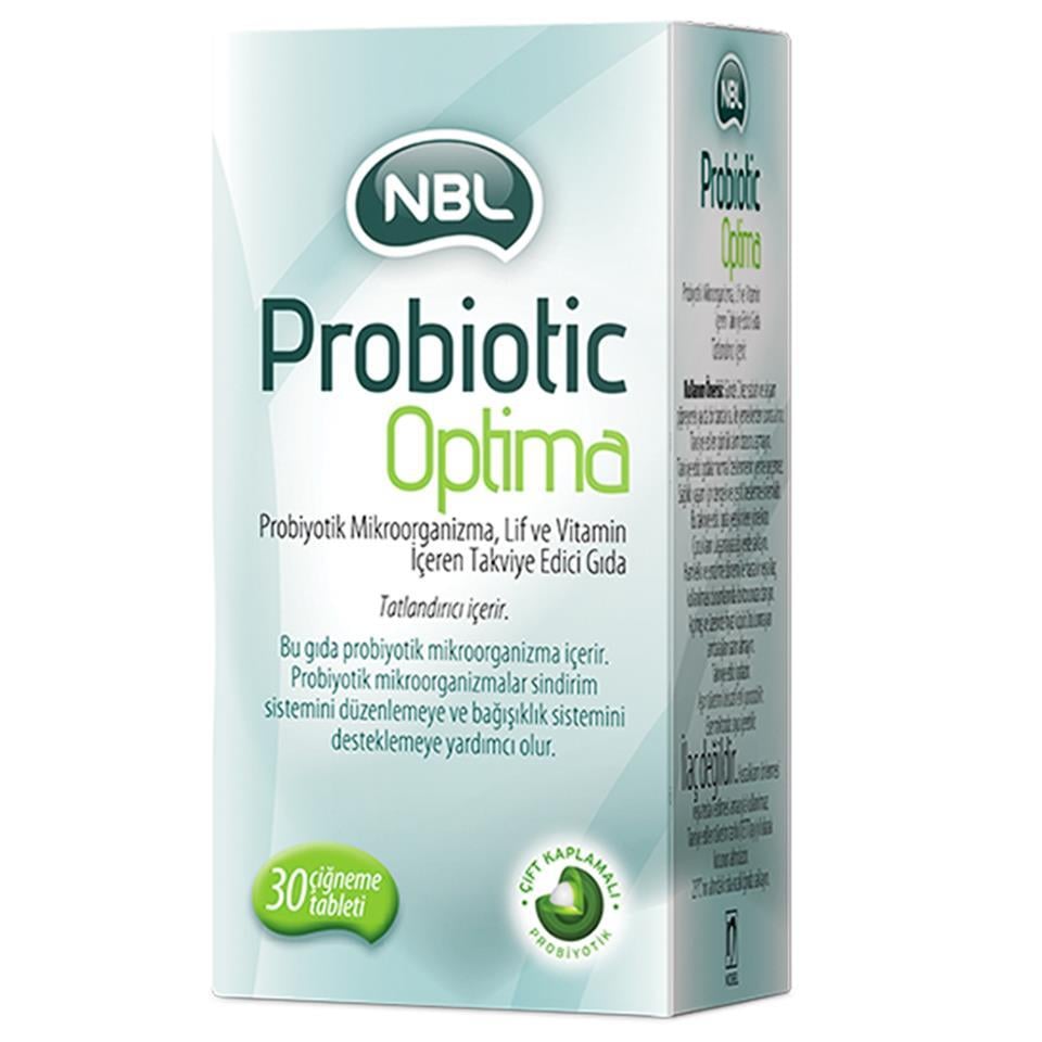 Nbl Probiotic Optima Takviye Edici Gıda 30 Tablet