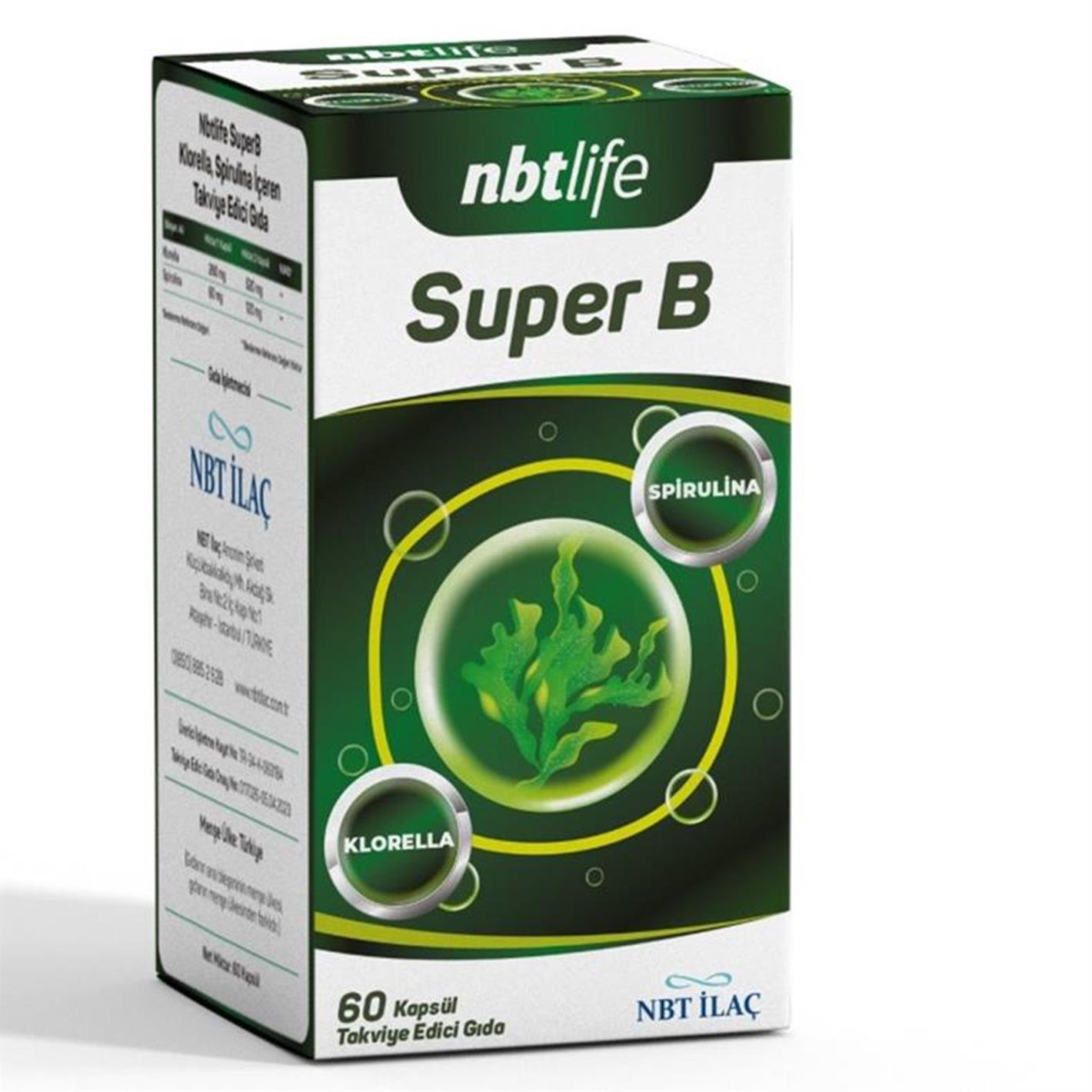 NbtLife Super B 60 Kapsül