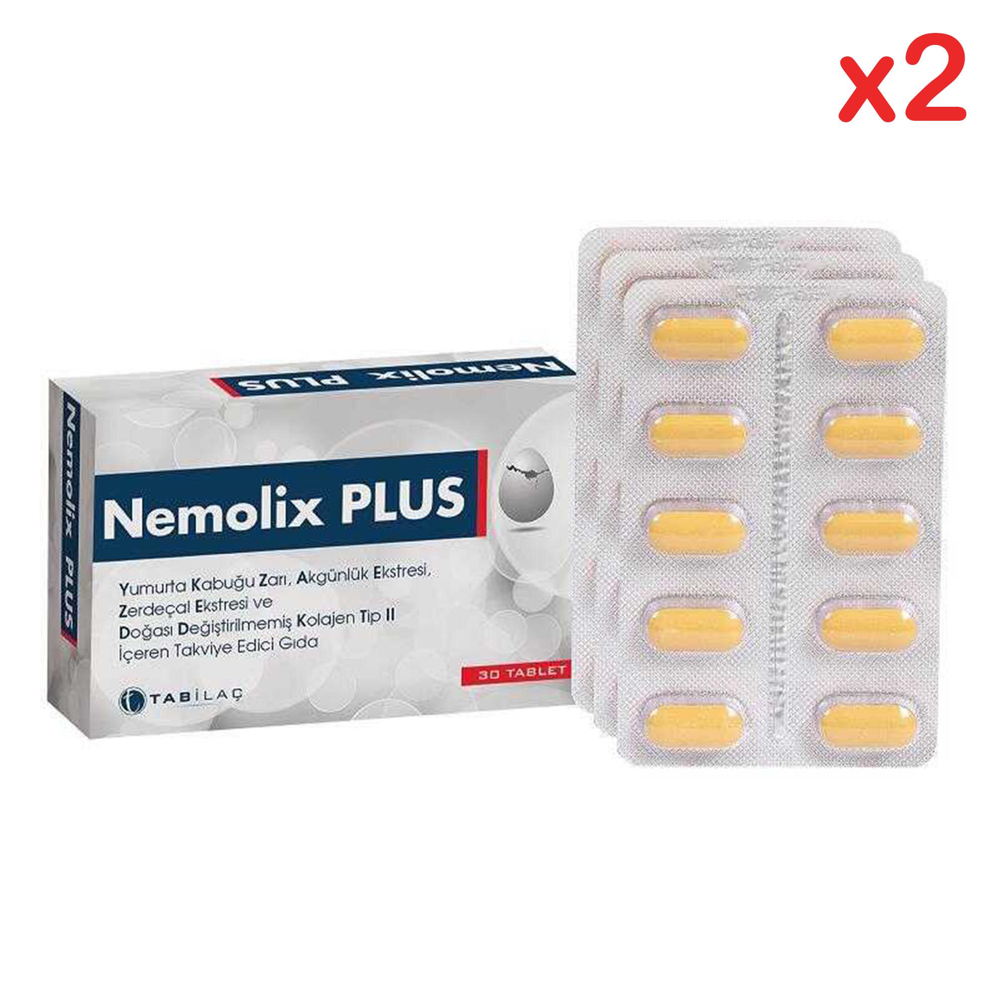 Nemolix Plus 30 Tablet 2 Adet