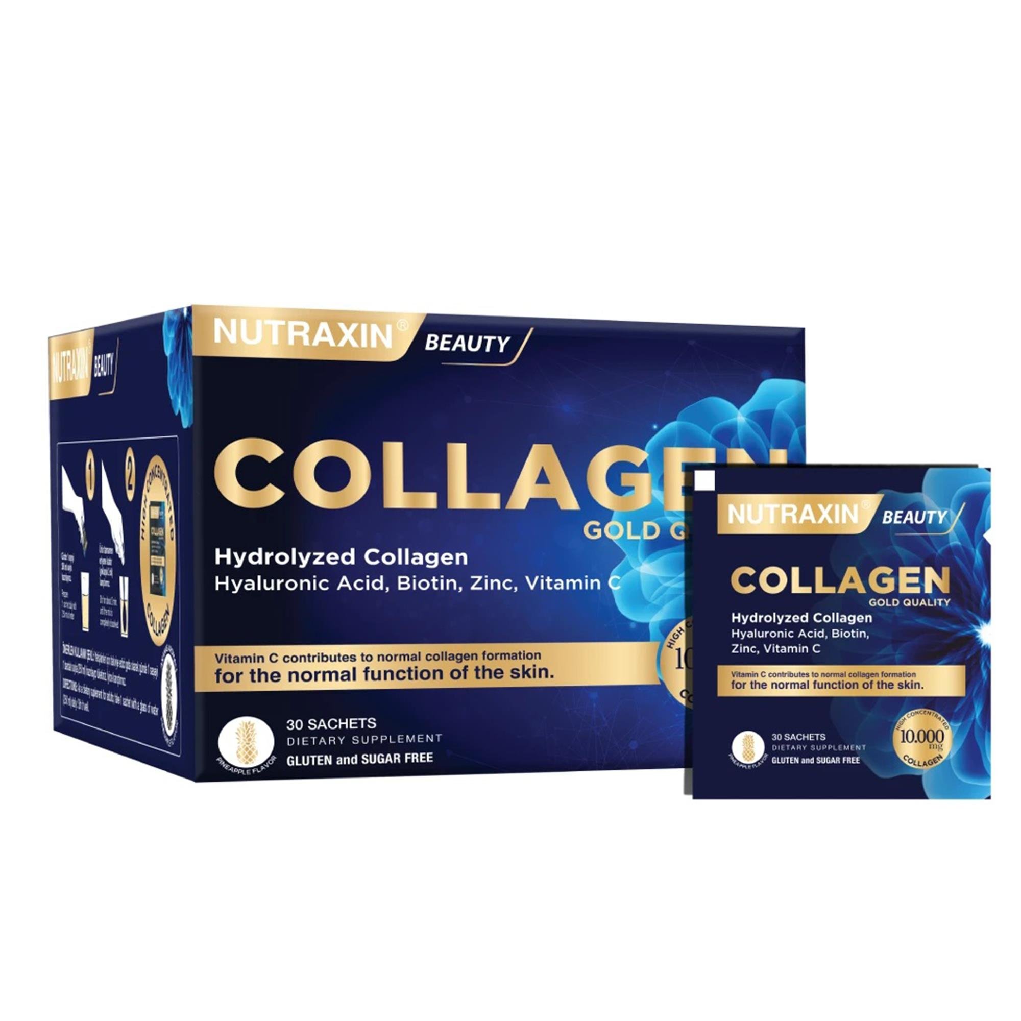 Nutraxin Collagen Gold Quauty Takviye Edici Gıda 30 Saşe