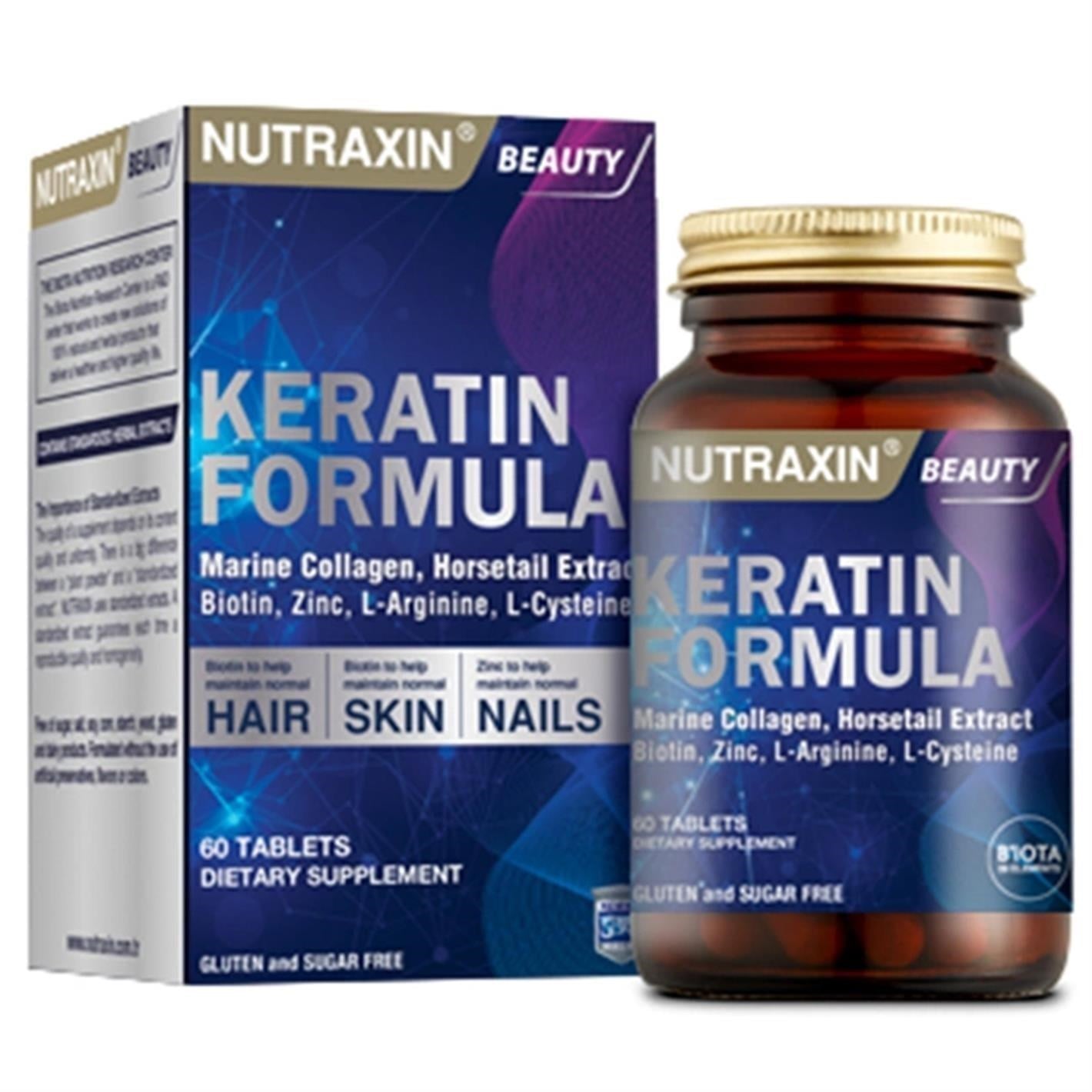 Nutraxin Keratin Formula 60 Tablet