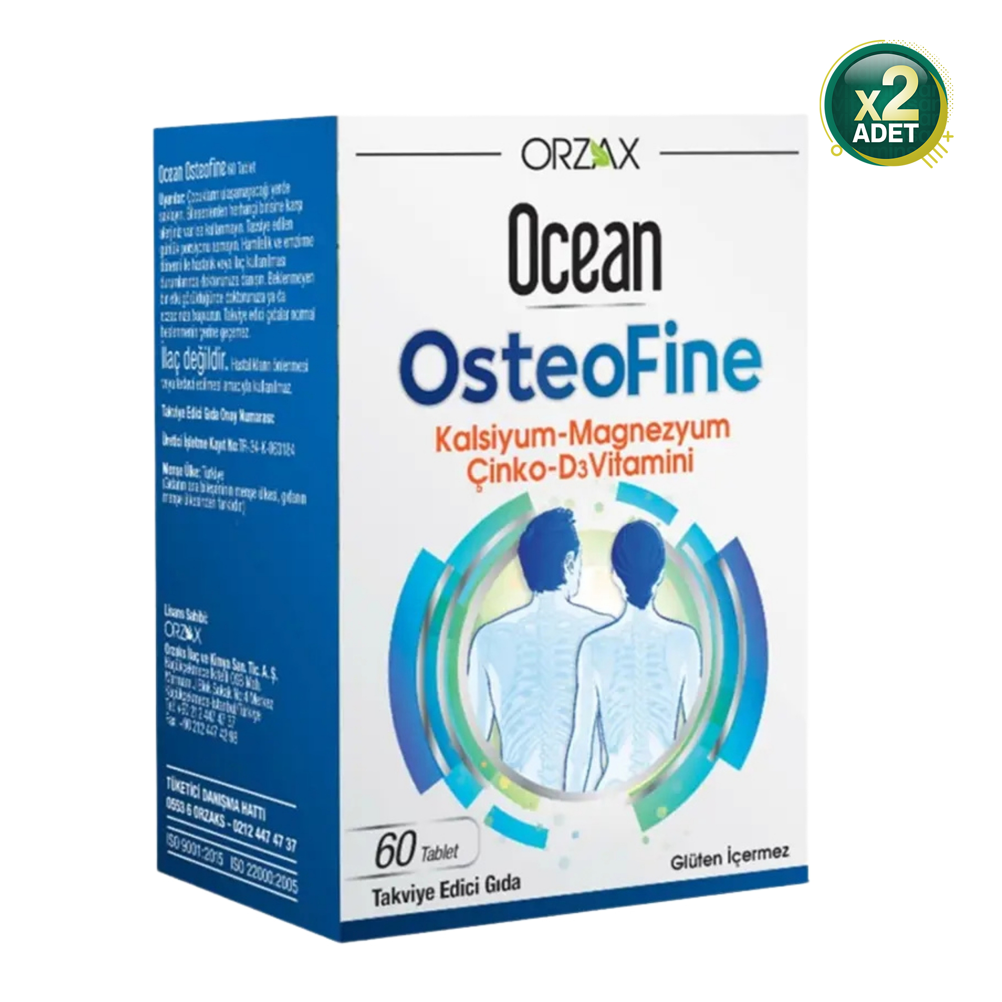 Ocean Osteofine 60 Tablet 2'li