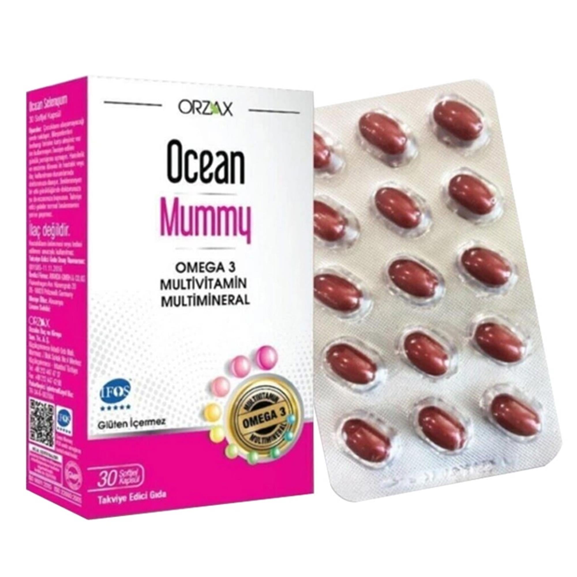Orzax Ocean Mummy 30 Kapsül