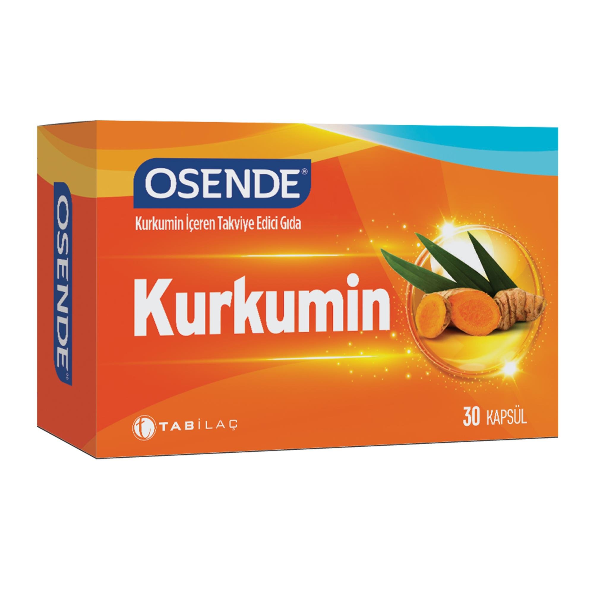Osende Curcumin 30 Kapsül