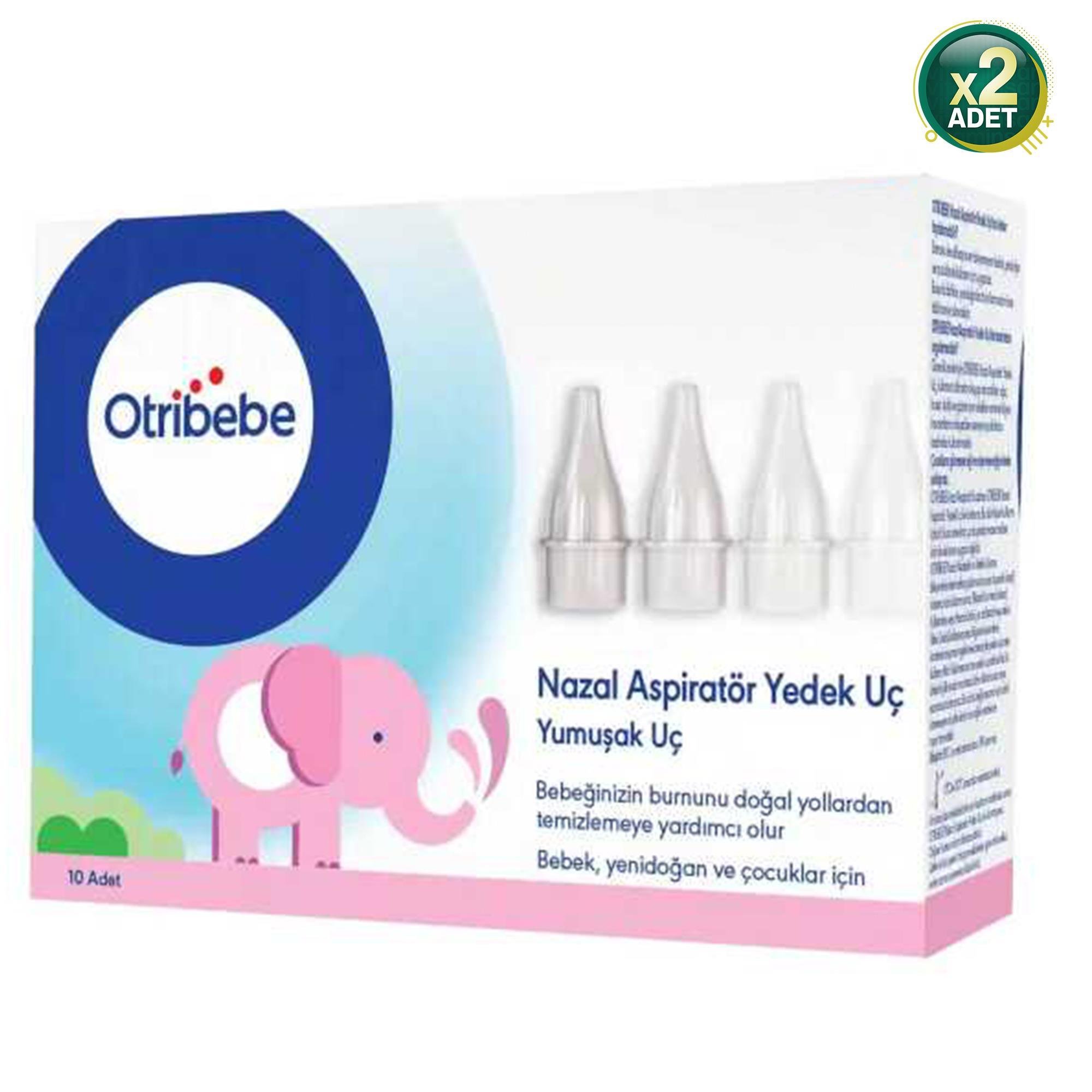 Otribebe Nazal Aspiratör Yedek Uç 10 Adet 2 Adet