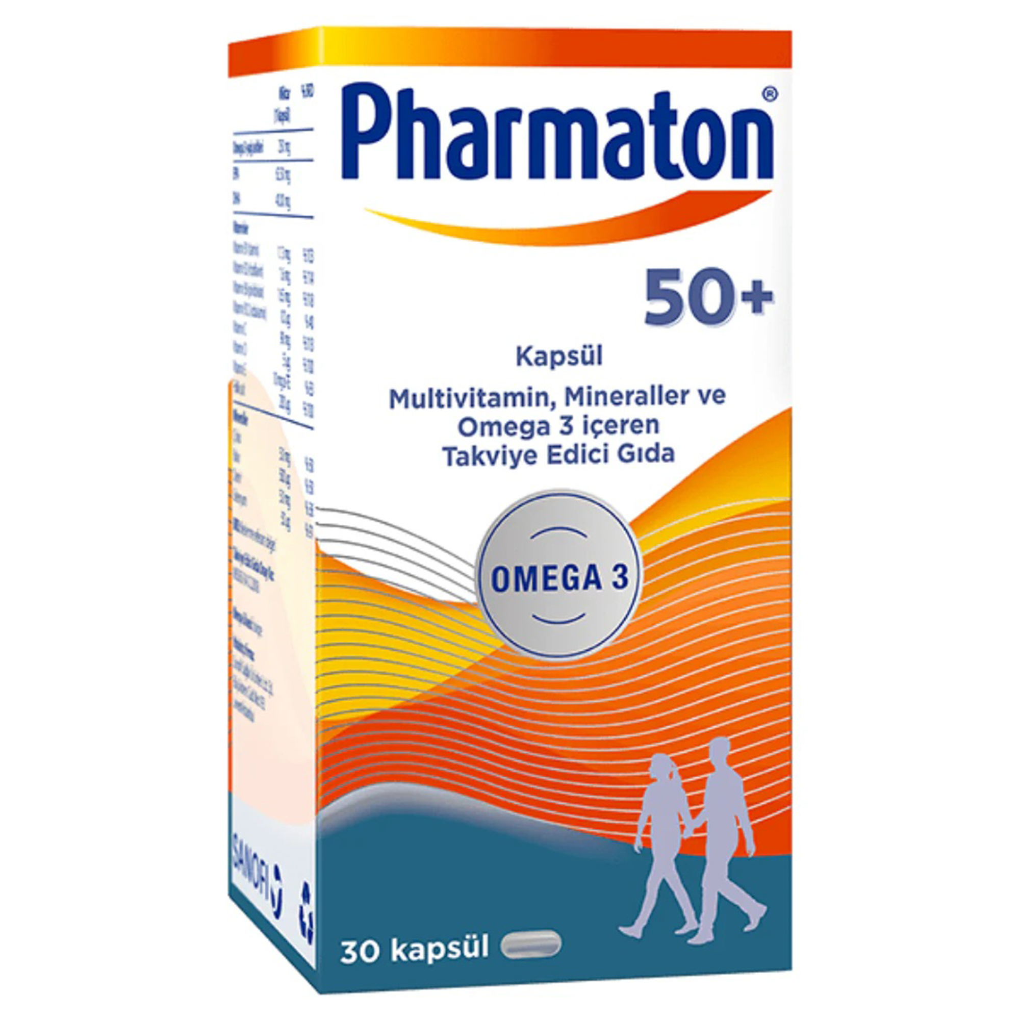 Pharmaton 50 Plus 30 Kapsül