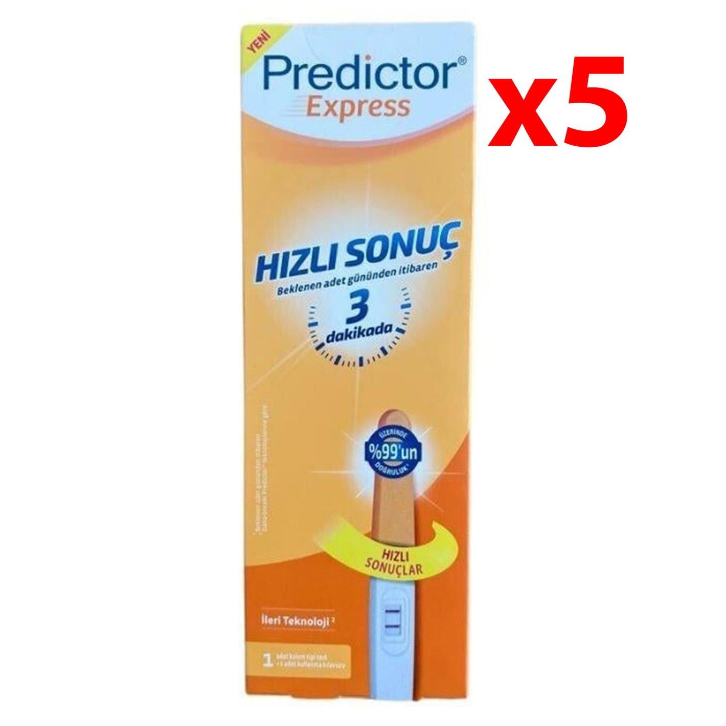 Predictor Express Erken Gebelik Testi 5 Adet