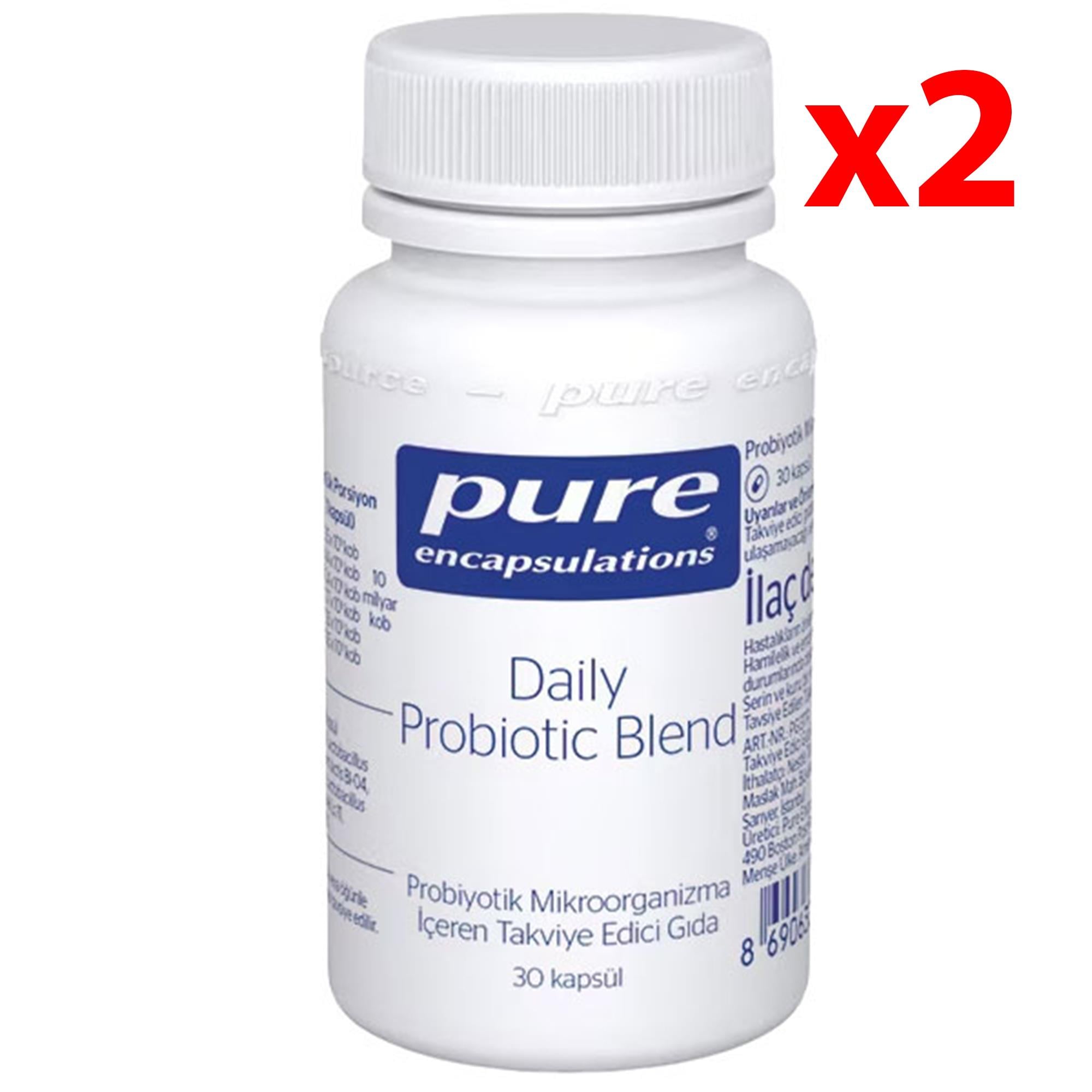 Pure Encapsulations Daily Probiotic 30 Kapsül 2 Adet