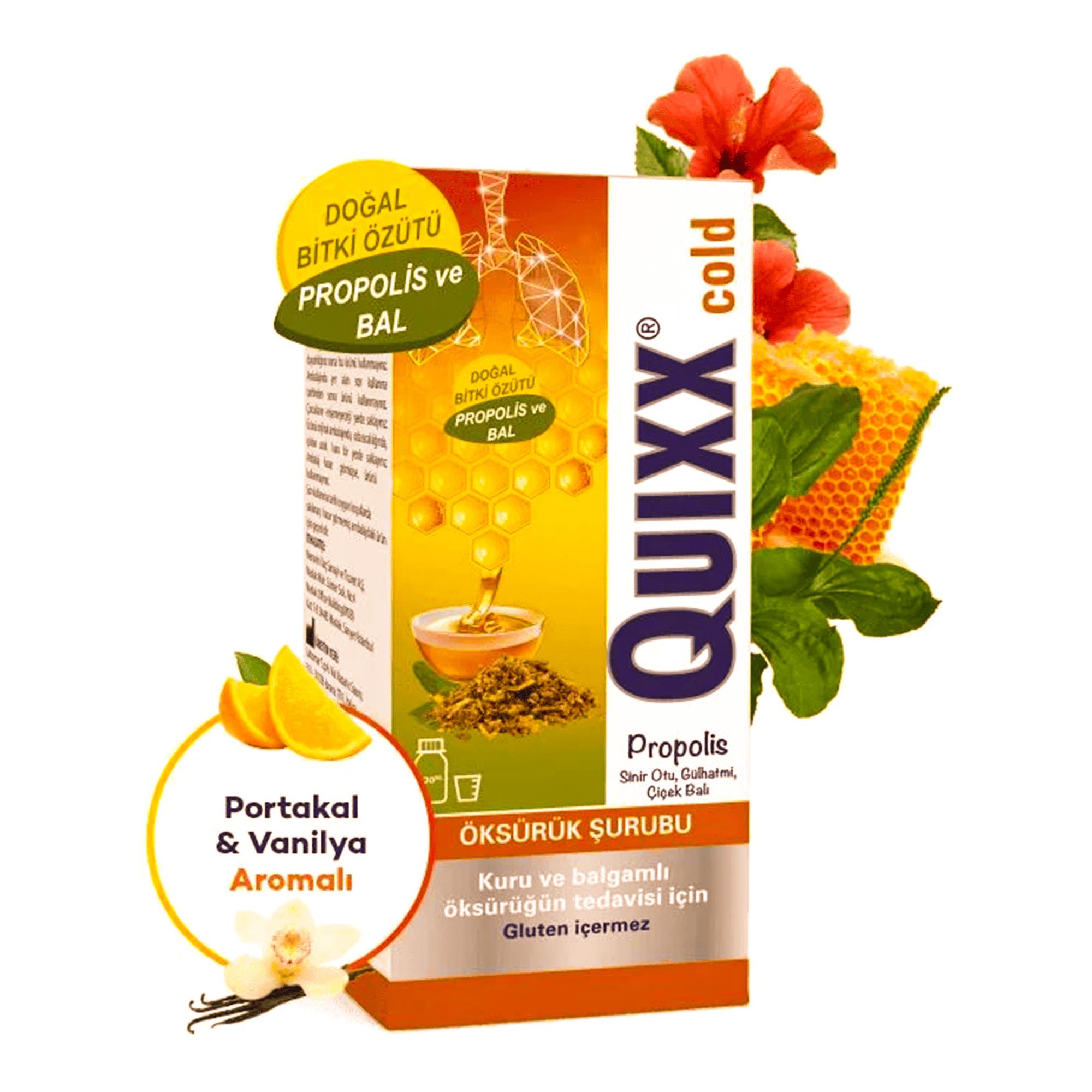 Quixx Cold Propolis Şurup 100 ML