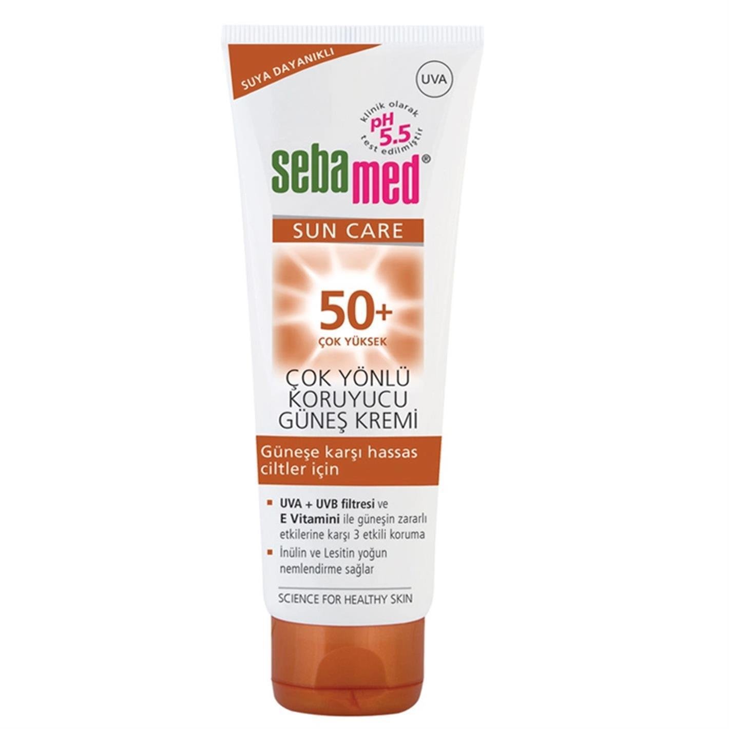 Sebamed SPF 50 Çok Yönlü Koruyucu Güneş Kremi 75 ml