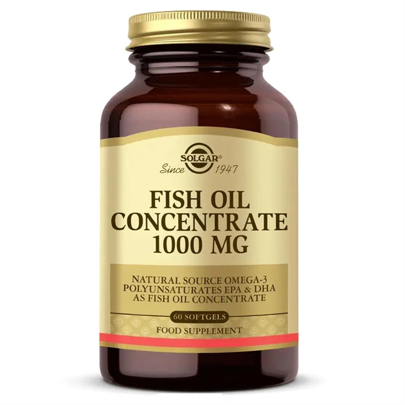 Solgar Fish Oil 1000 mg 60 Kapsül