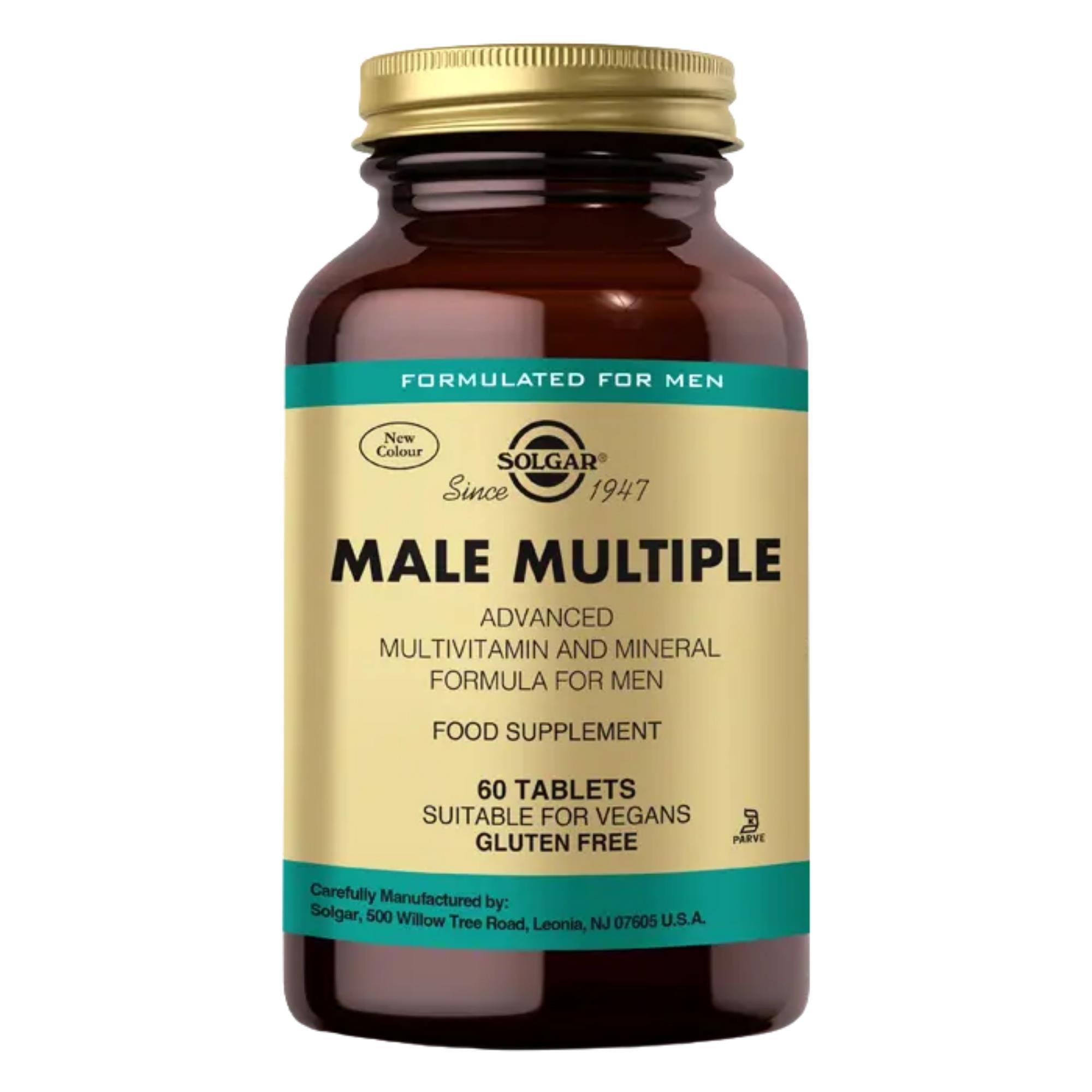 Solgar Male Multiple Multivitamin 60 Tablet