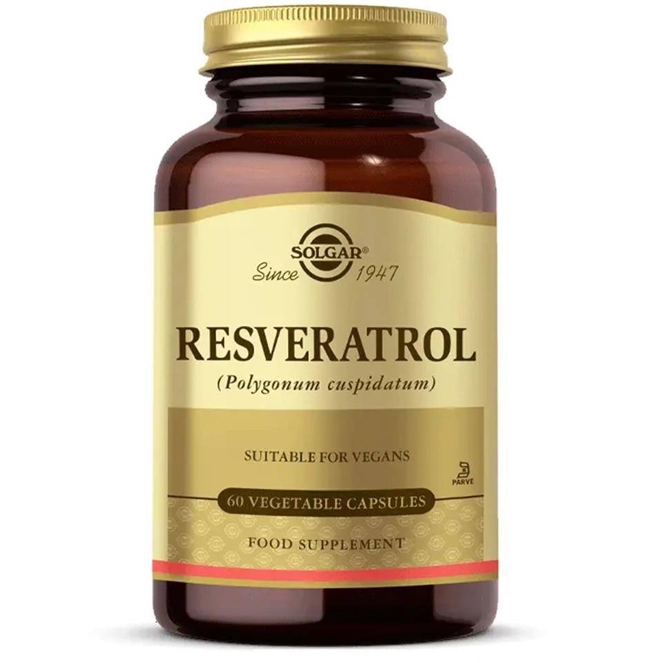 Solgar Resveratrol 60 Kapsül