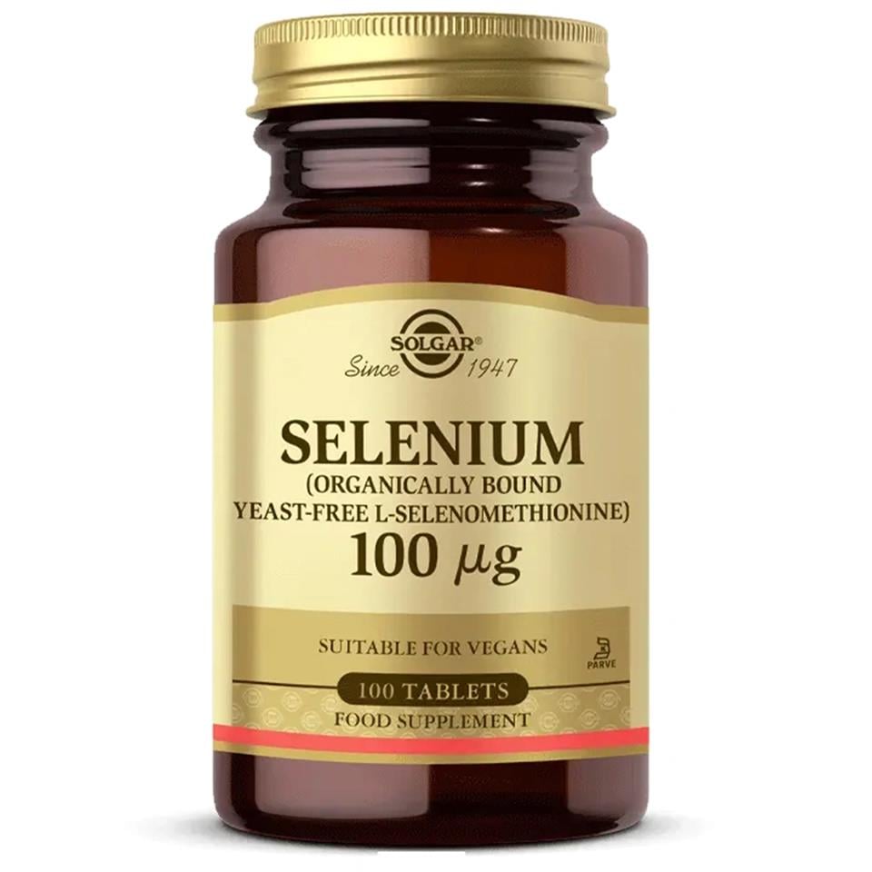 Solgar Selenium 100 mcg 100 Tablet