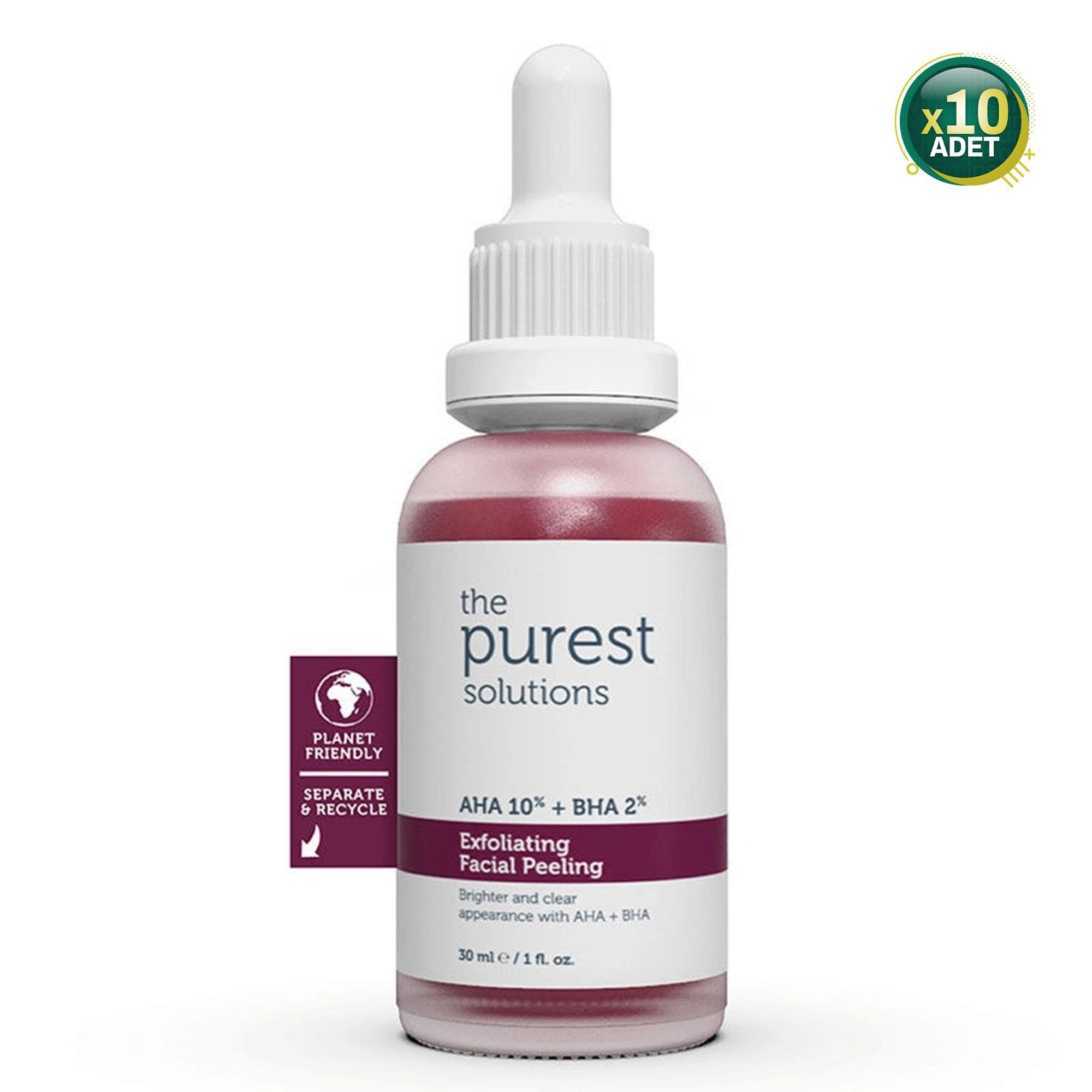 The Purest Solutions Exfoliating Facial Peeling 30 ml 10 Adet