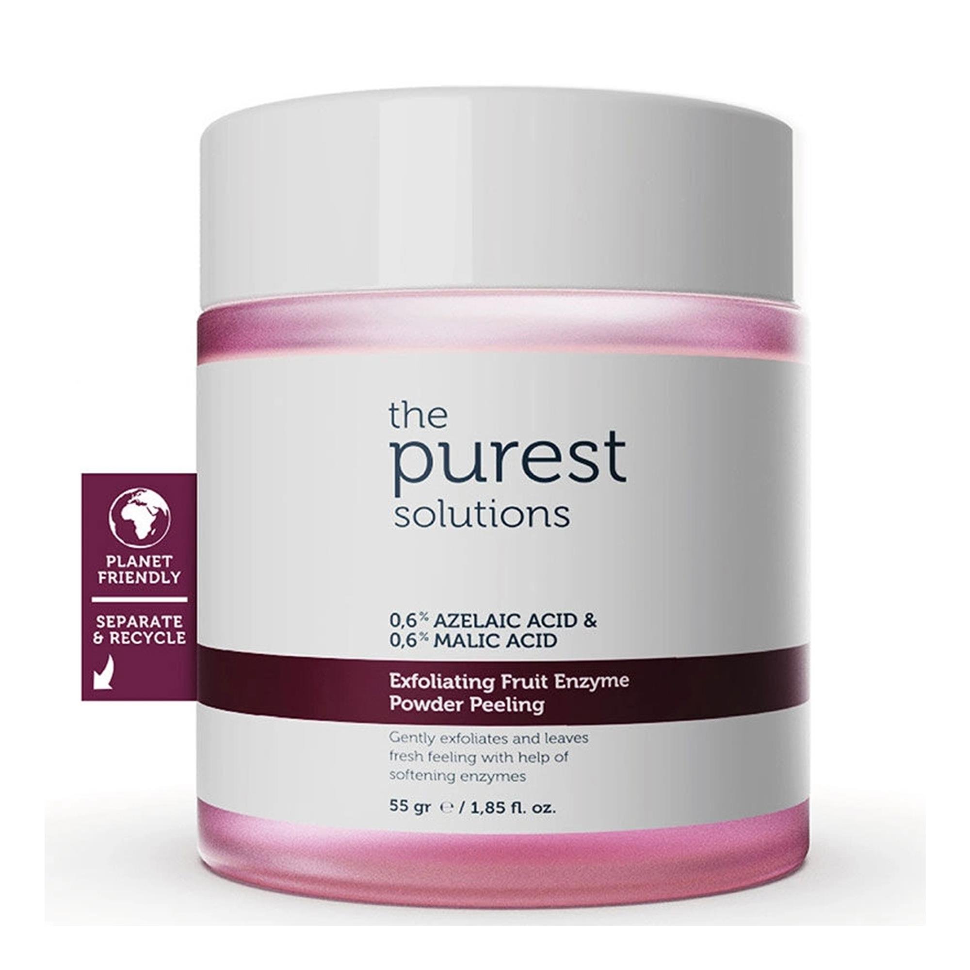 The Purest Solutions Exfoliating Fruit Enzyme Powder Peeling 55 gr