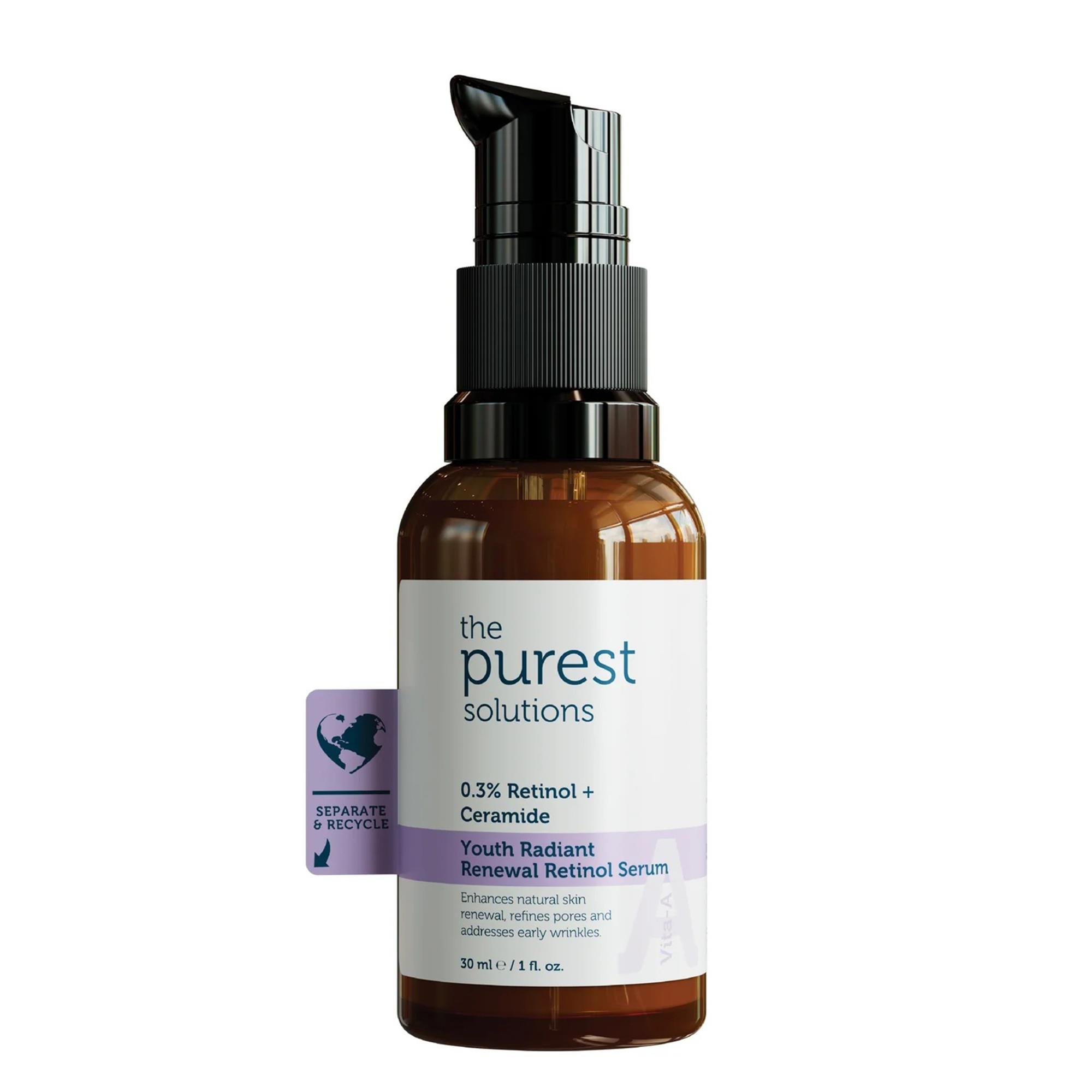 The Purest Solutions Lipozomal % 0.3 Retinol Yaşlanma ve Kırışıklık Karşıtı Gece Serumu 30 ml