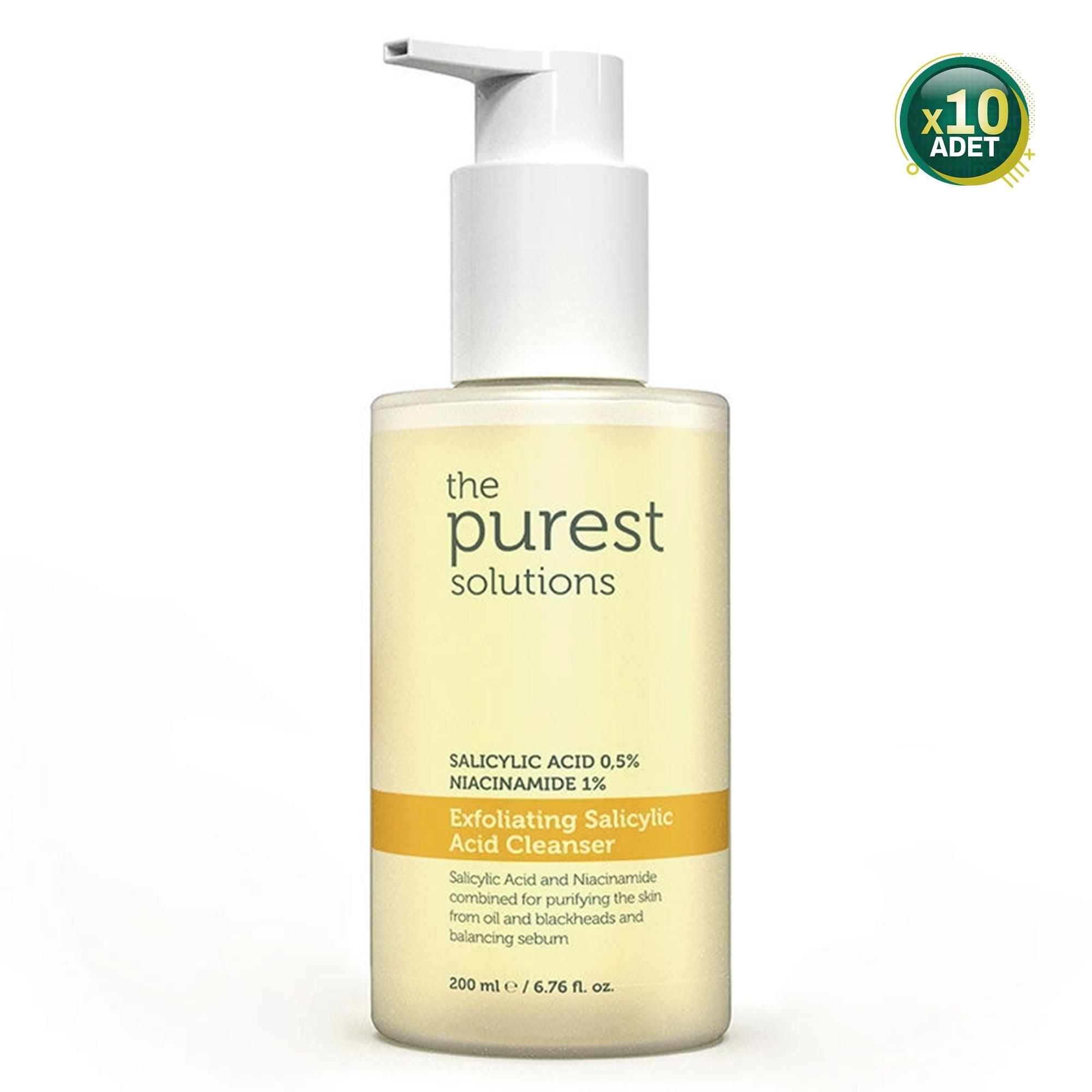 The Purest Solutions Salicylic Acid Cleanser 200 ml 10 Adet