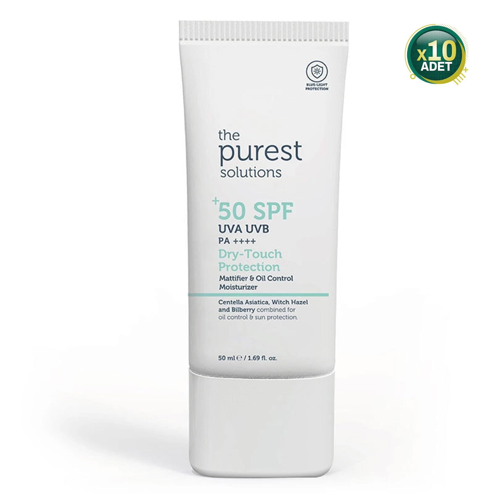 The Purest Solutions SPF 50 Dry Touch Protection 50 ml 10'lu
