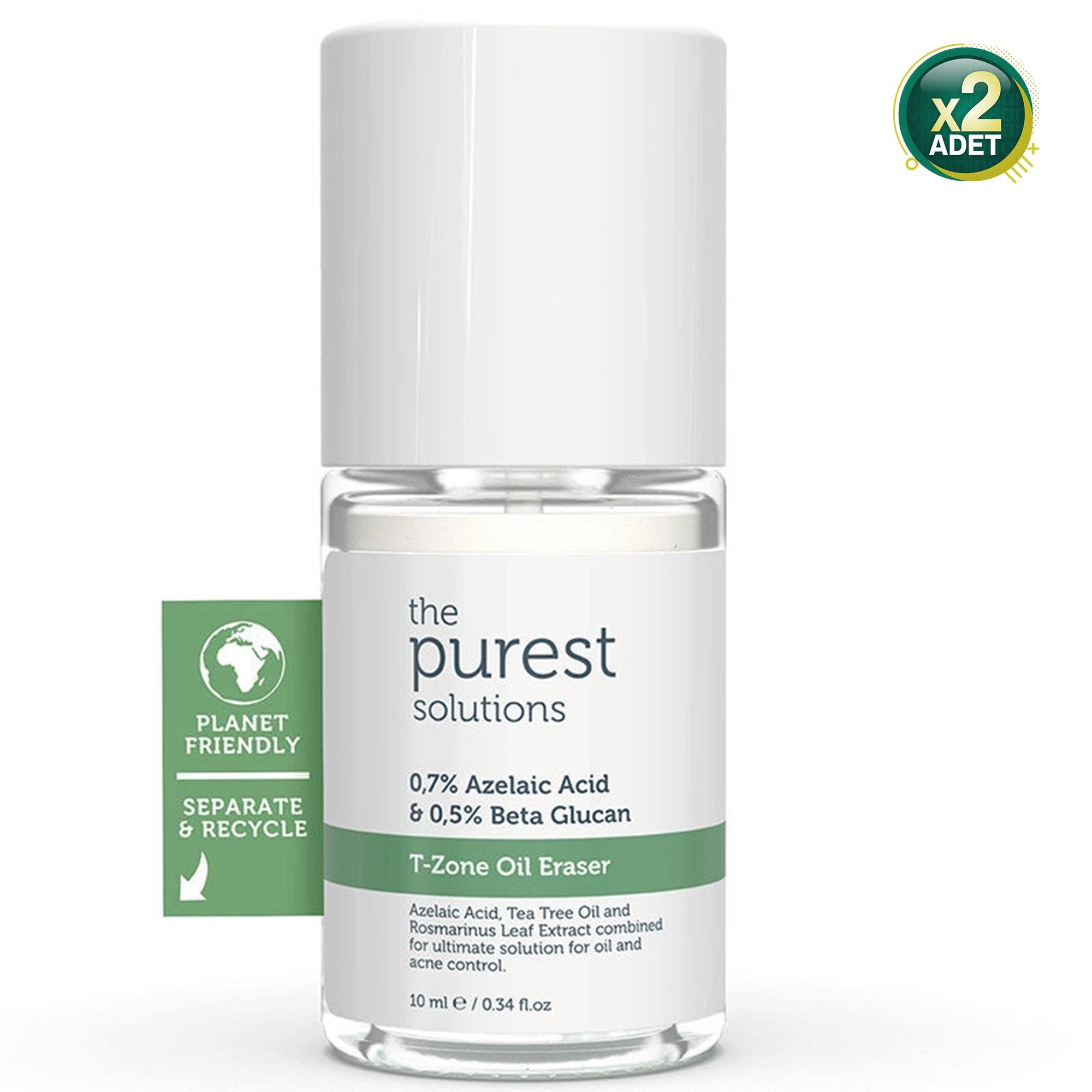 The Purest Solutions T-ZONE Oil Eraser 10 ml 2 Adet