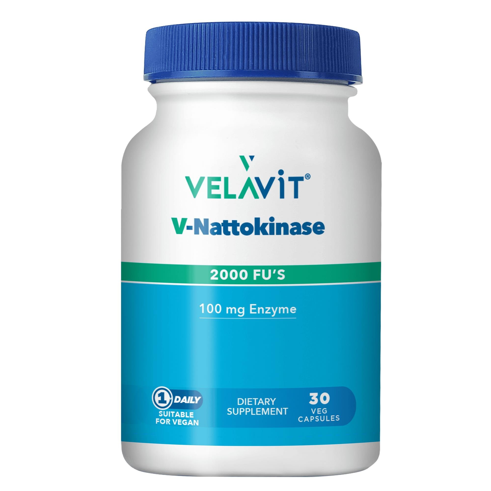 Velavit V-Nattokinase 30 Kapsül