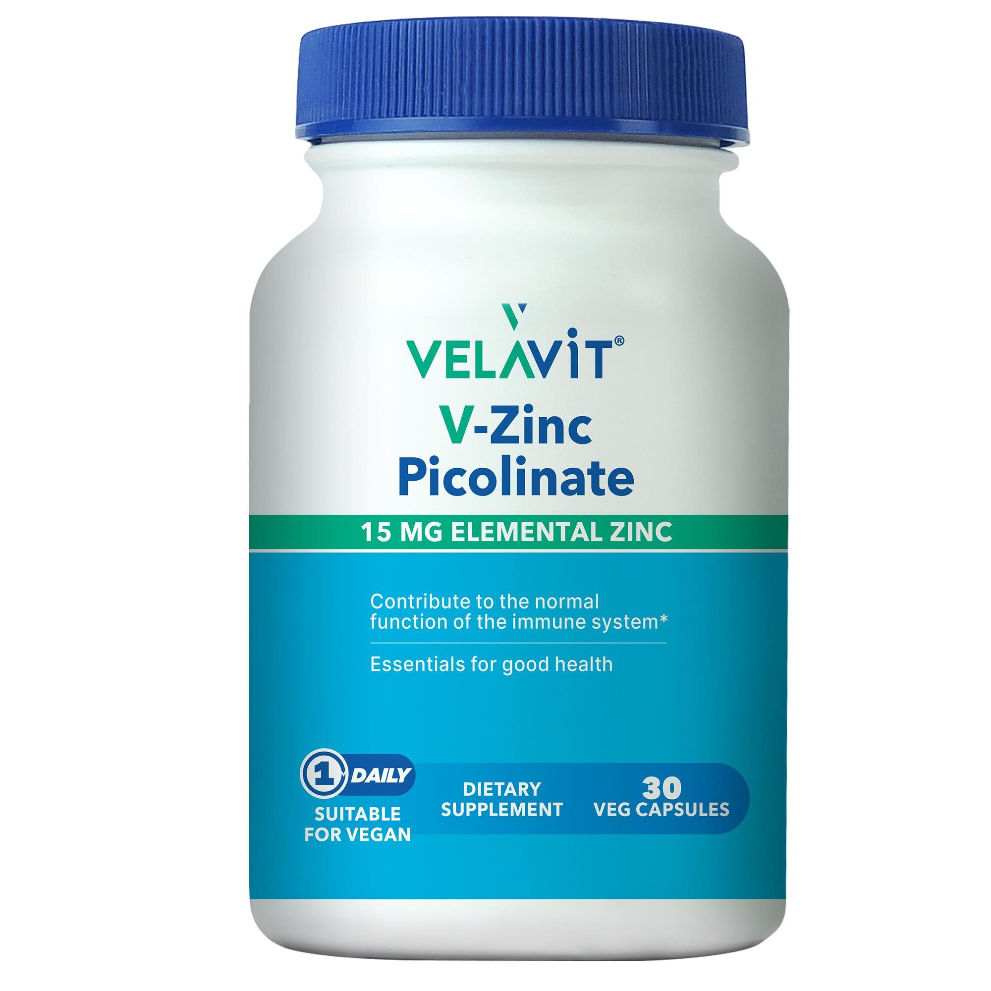 Velavit V-Zinc Picolinate 30 Kapsül