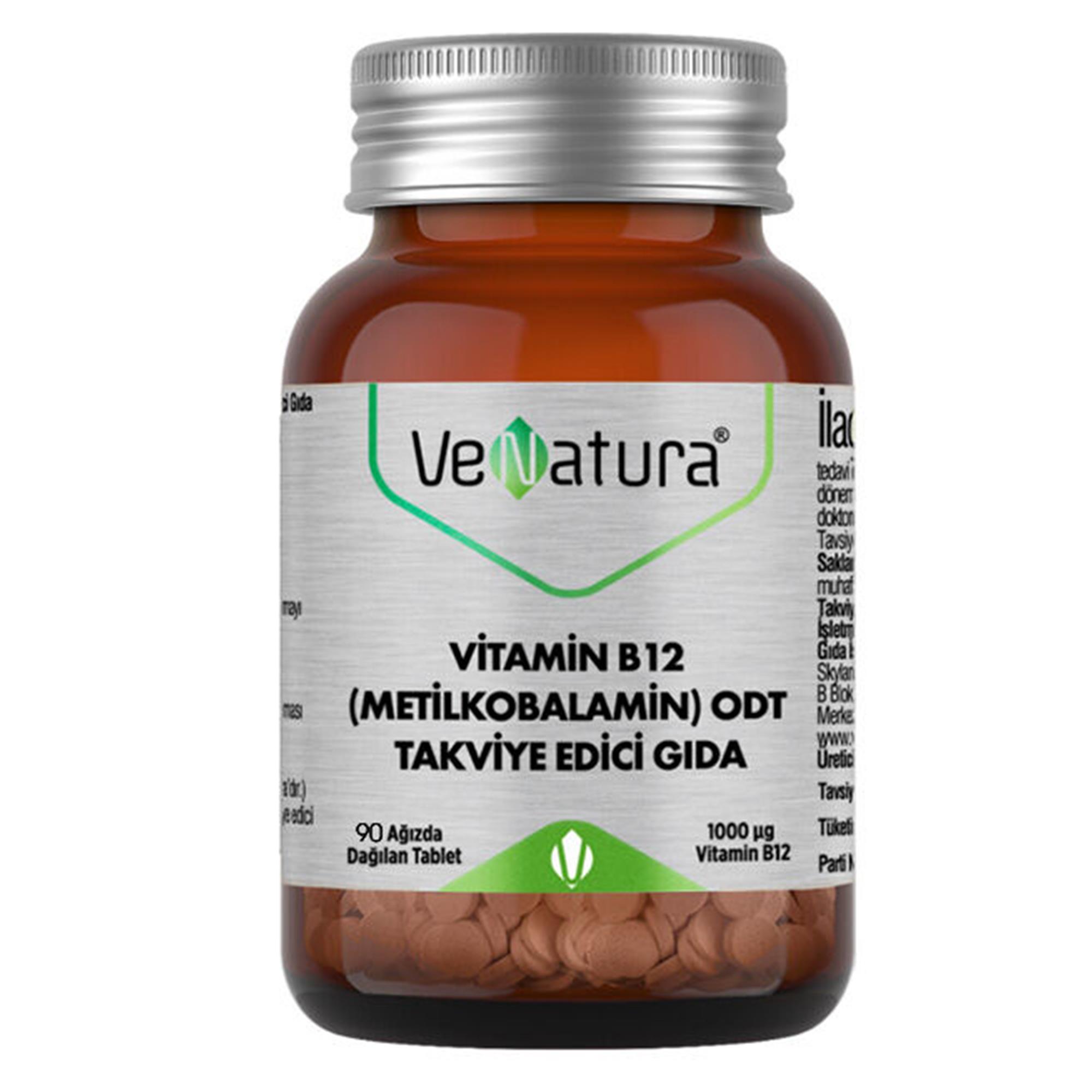 Venatura B12 Metilkobalamin Odt 90 Tablet
