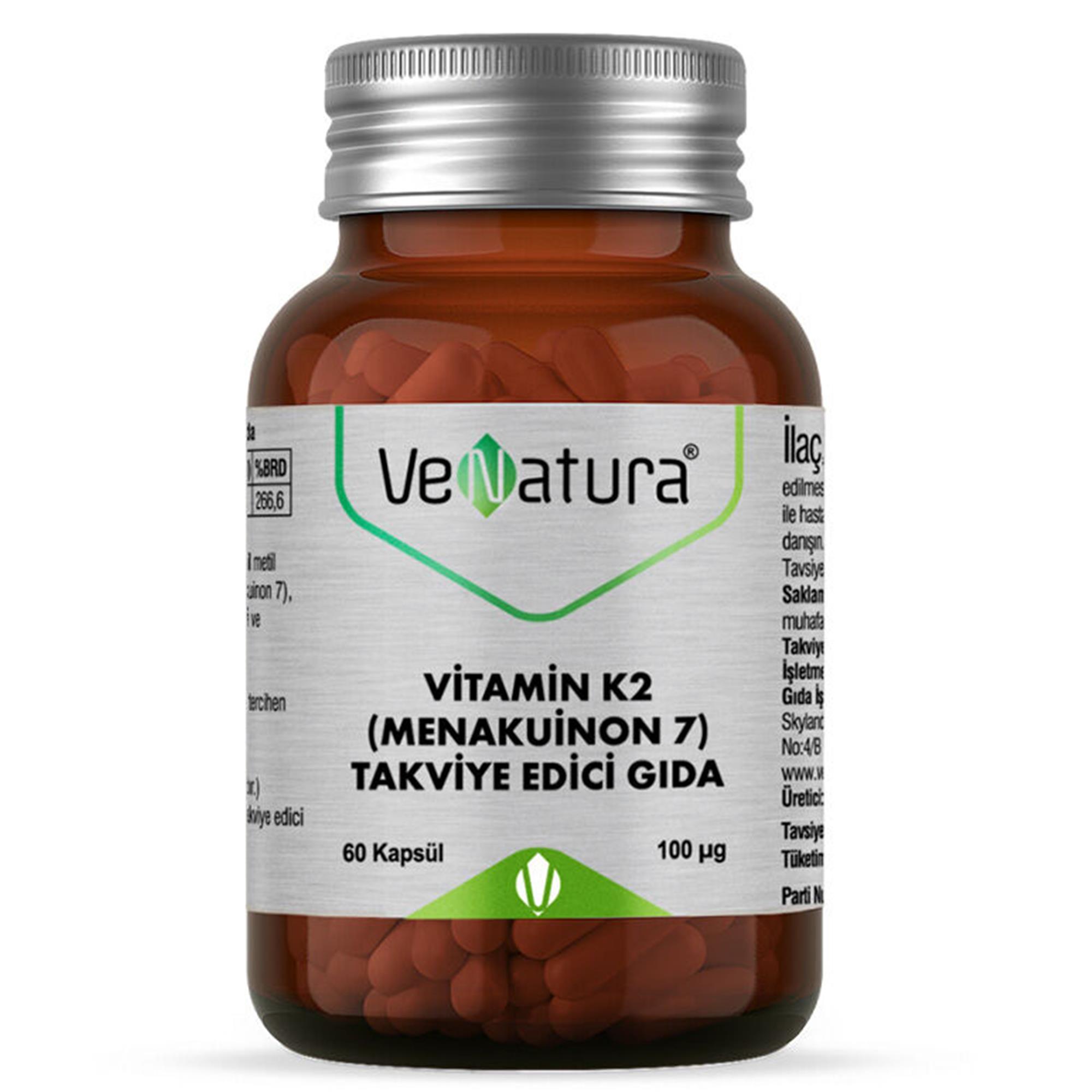 Venatura Vitamin K2 60 Kapsül