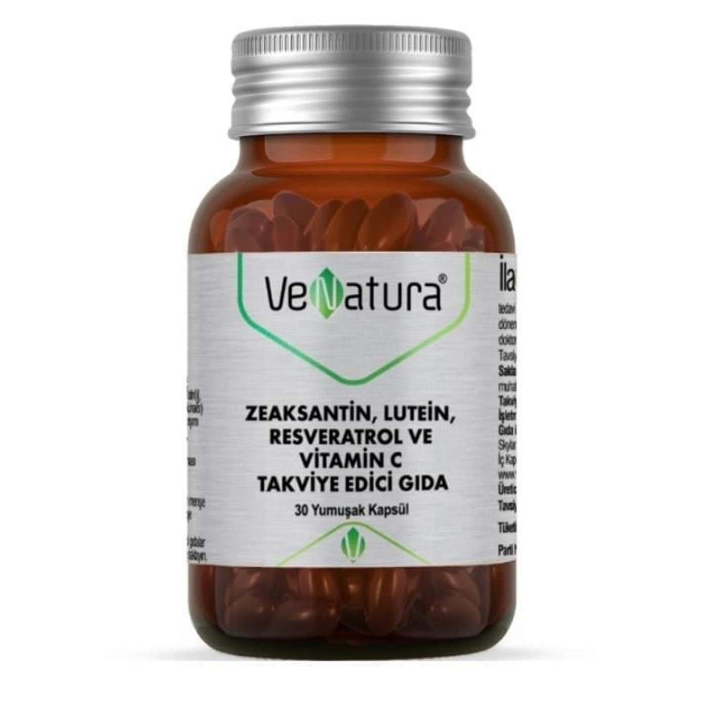 Venatura Zeaksantin Lutein Resveratrol Vitamin C 30 Kapsül