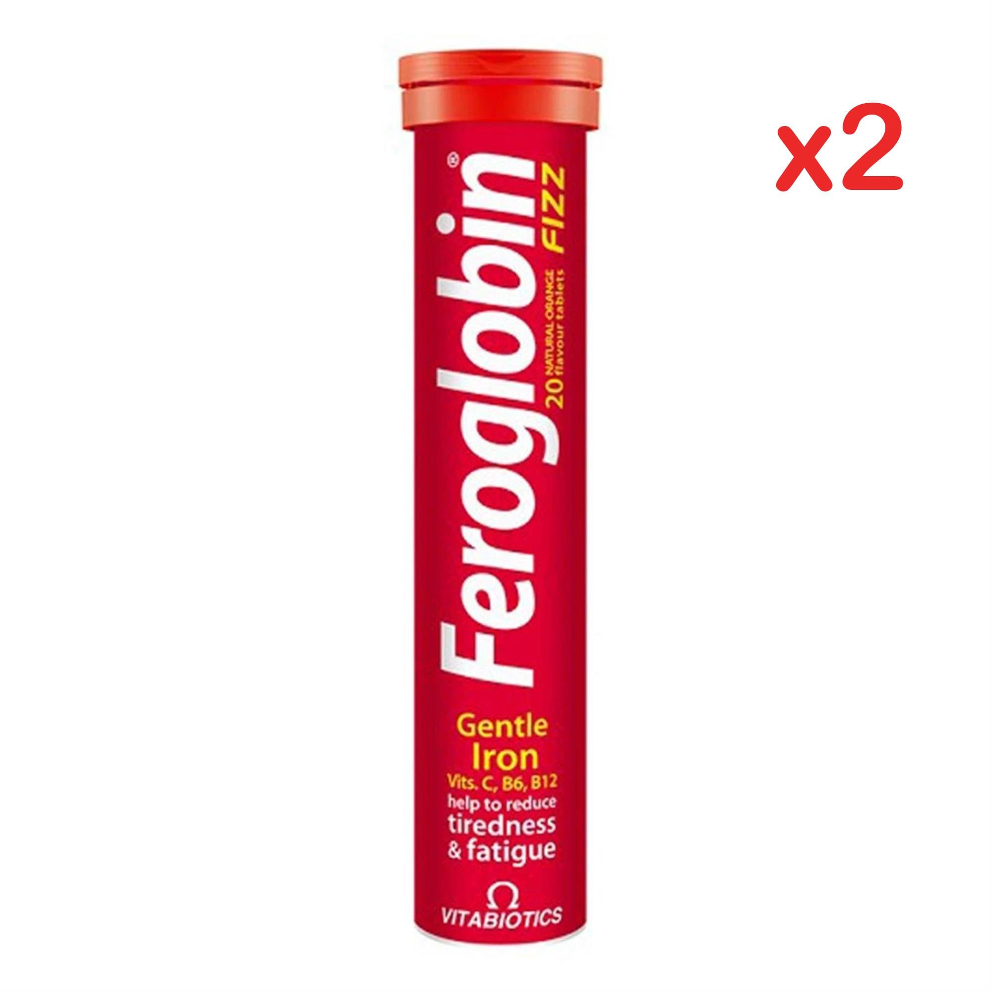Vitabiotics Feroglobin FIZZ 20 Efervesan Tablet 2 Adet