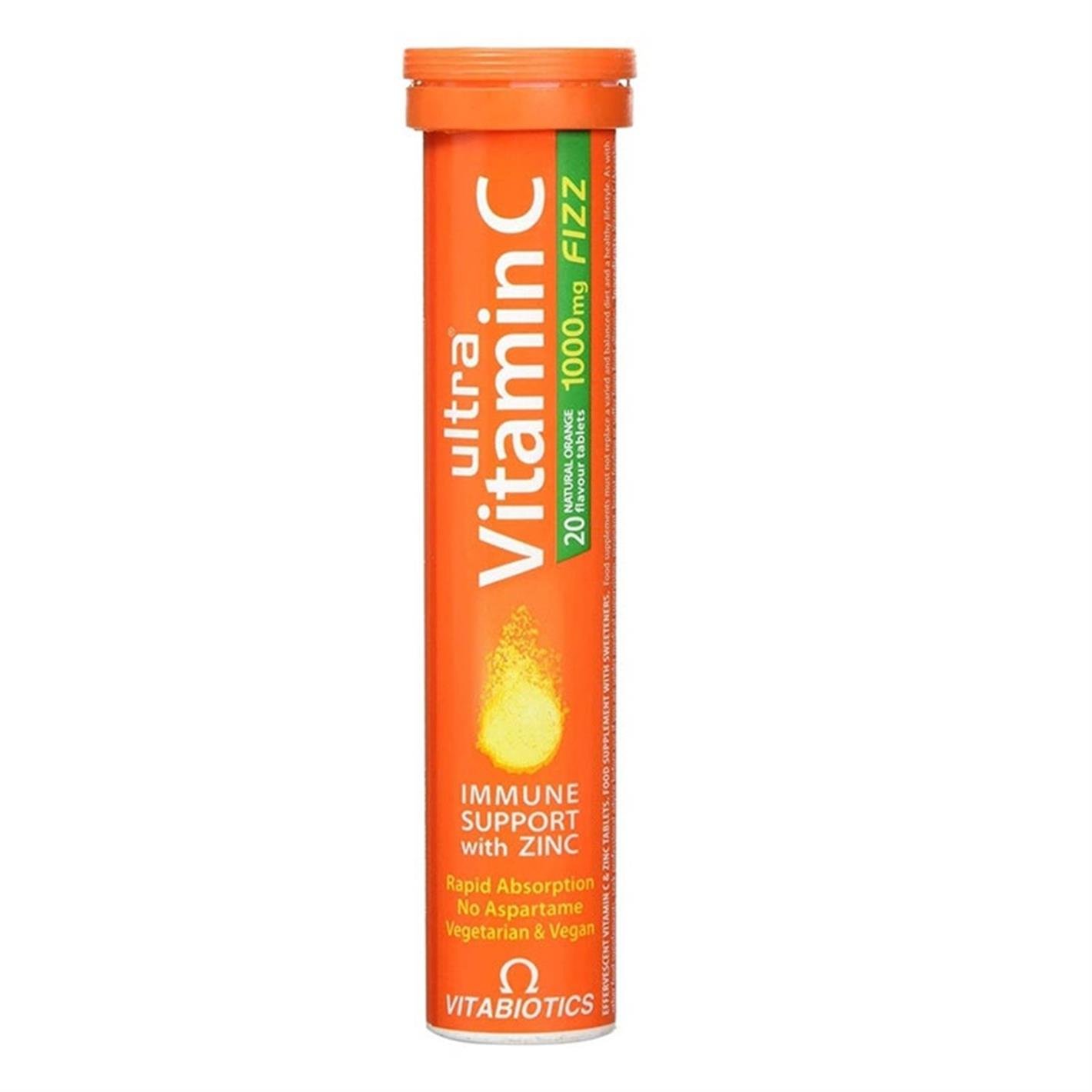 Vitabiotics Ultra Vitamin C 1000mg 20 Tablet