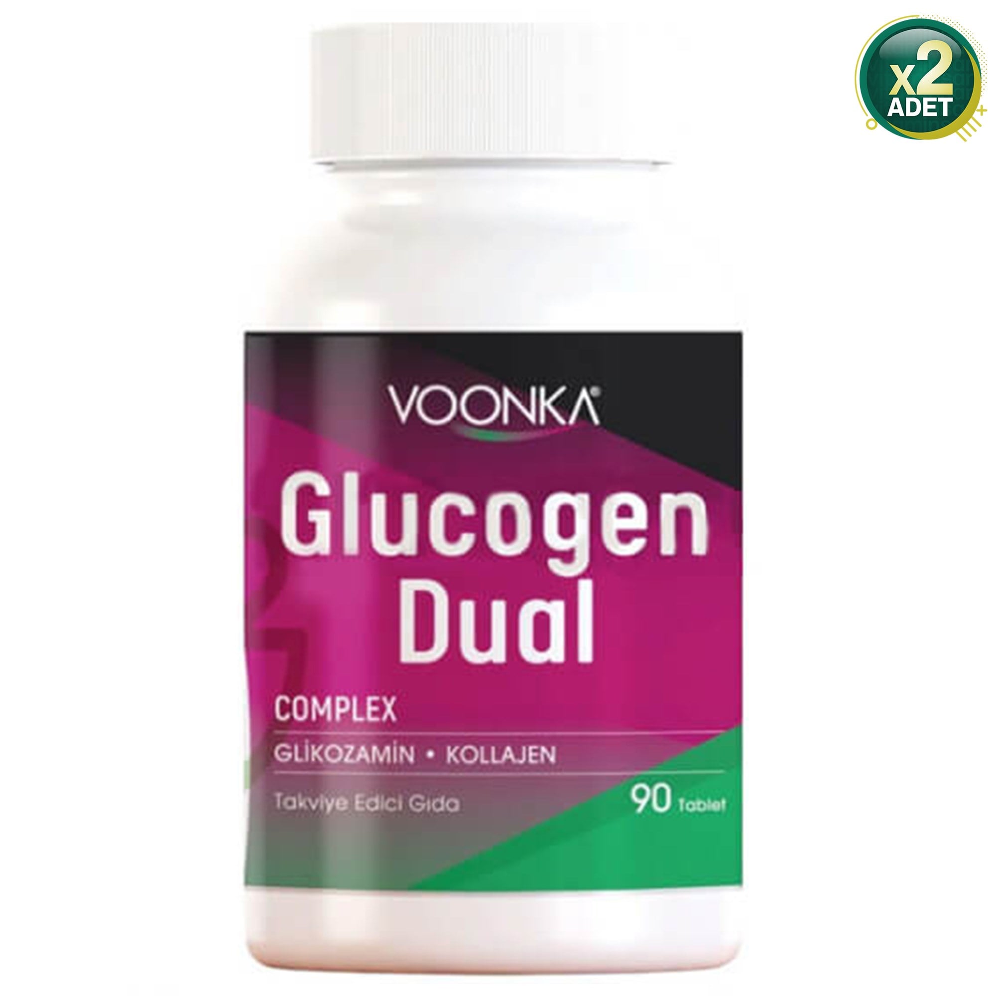 Voonka Glucogen Dual 92 tablet 2 Adet