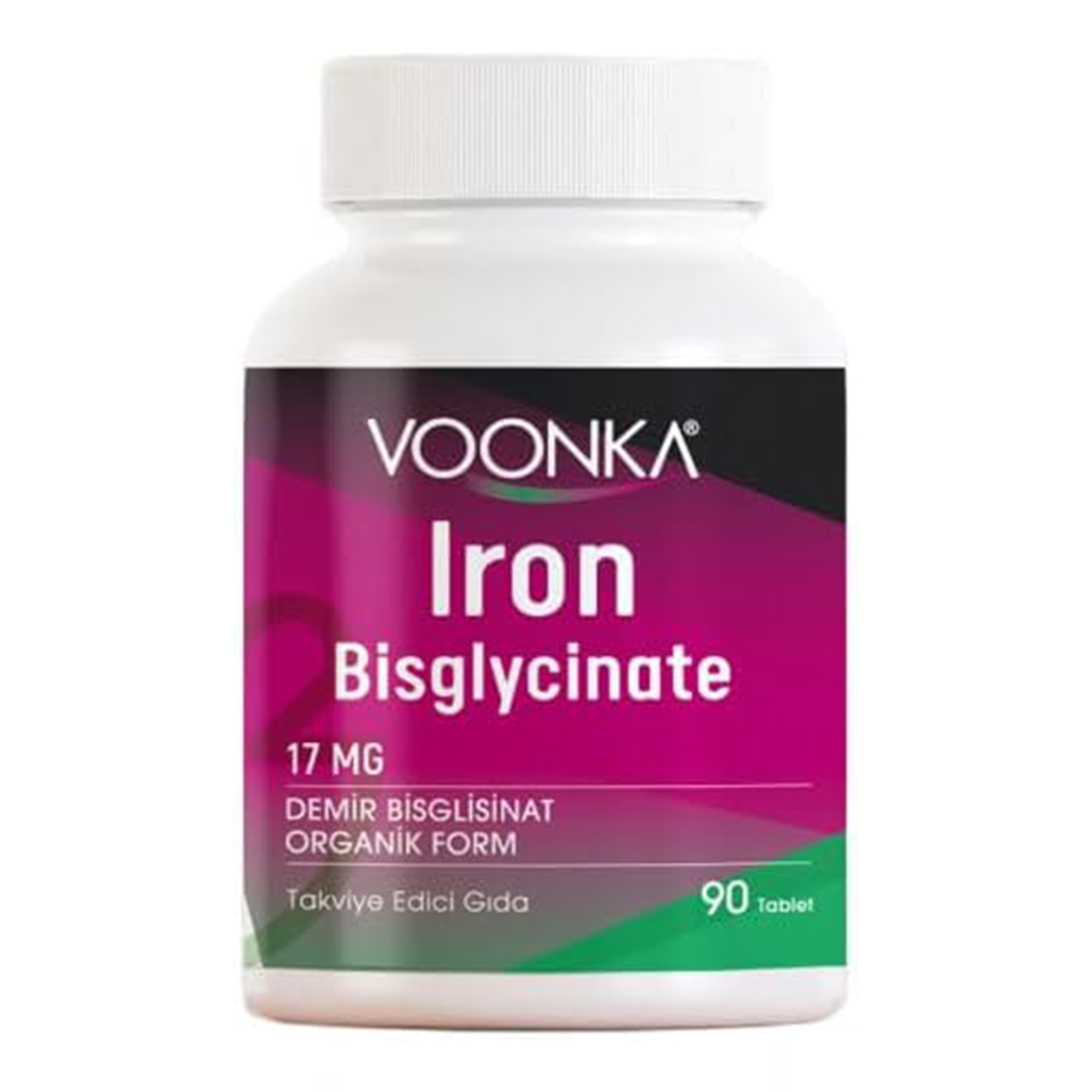 Voonka Iron Bisglycinate 90 Tablet