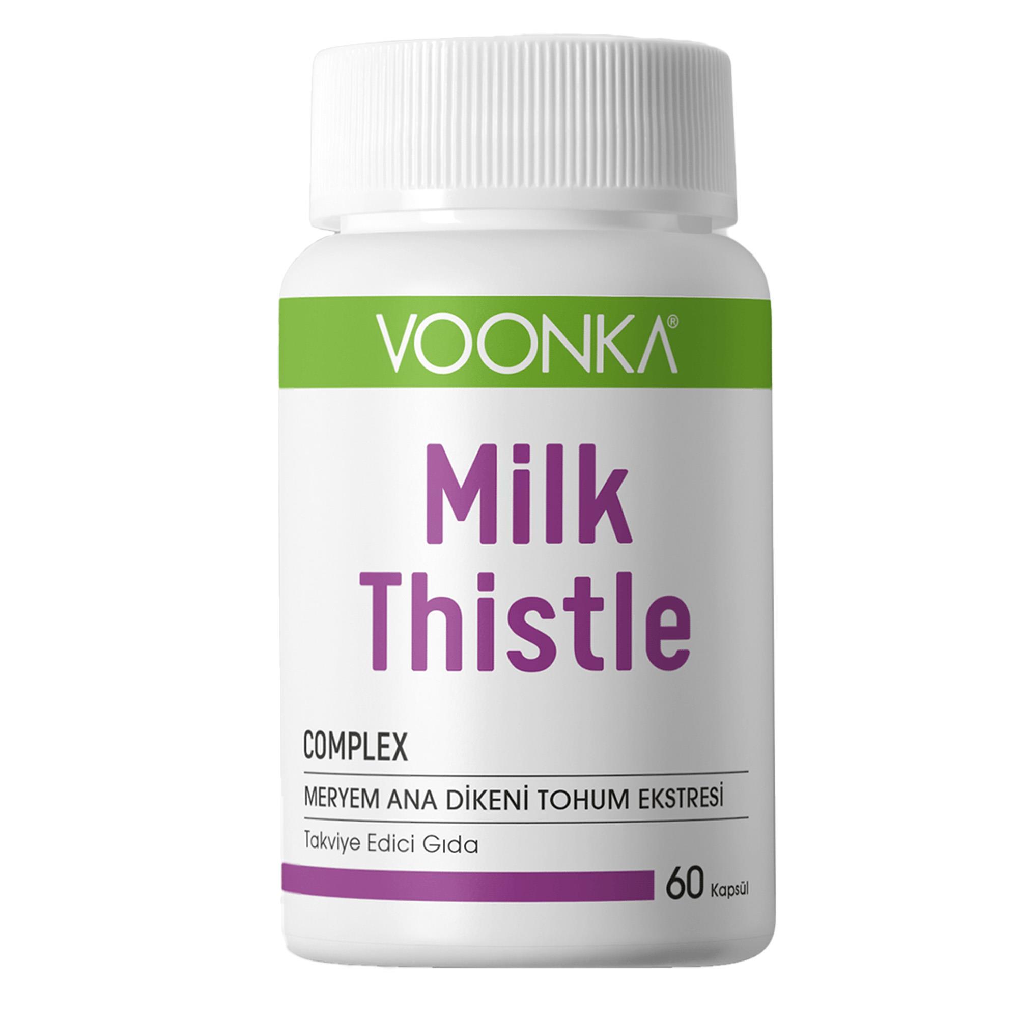 Voonka Milk Thistle 60 Kapsül