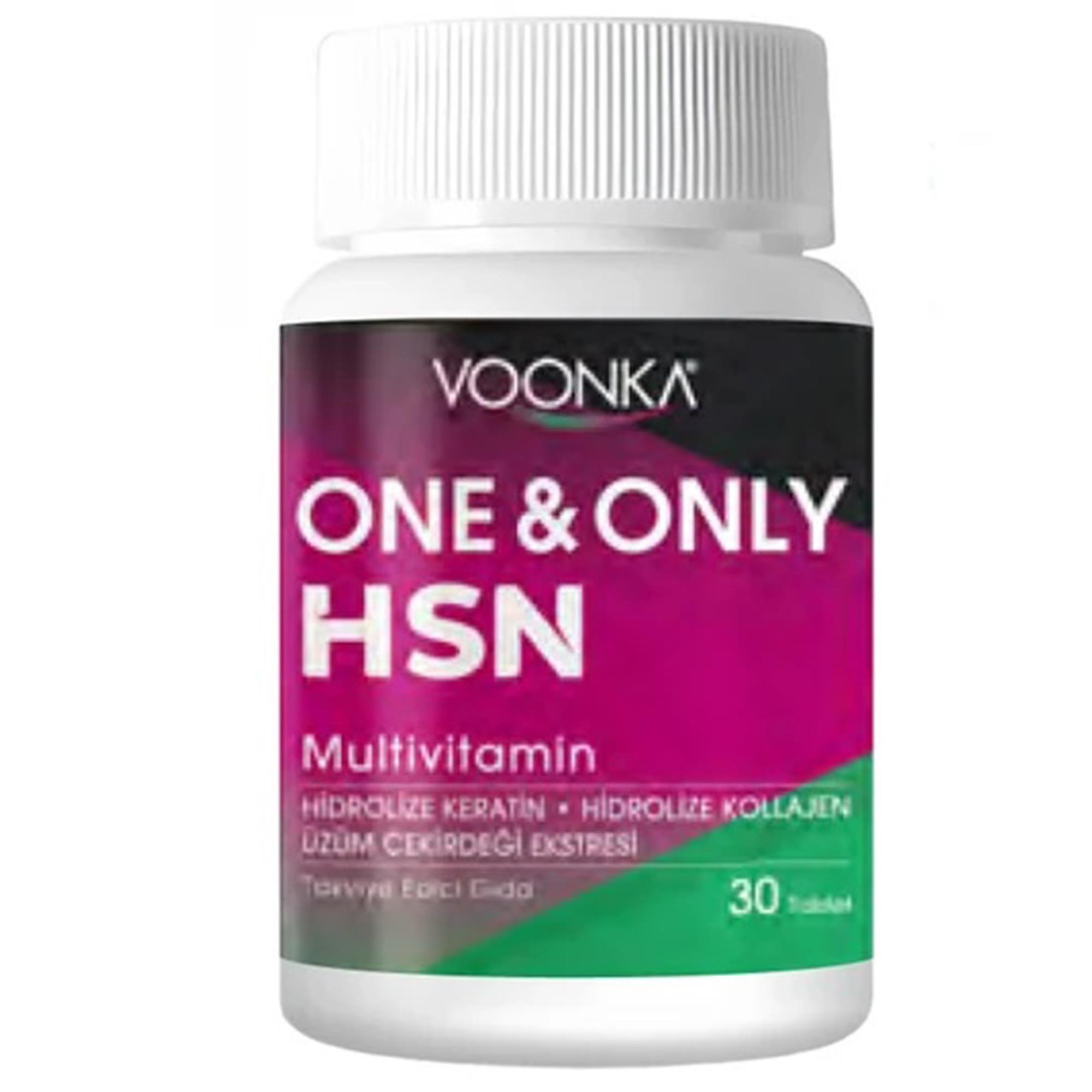 Voonka One & Only HSN Multivitamin 30 Tablet