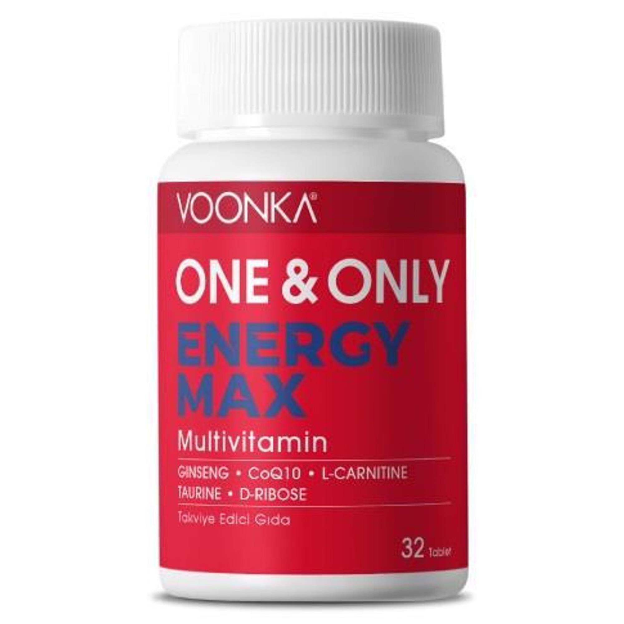 Voonka One&Only Energy Max MultiVitamin 32 Tablet