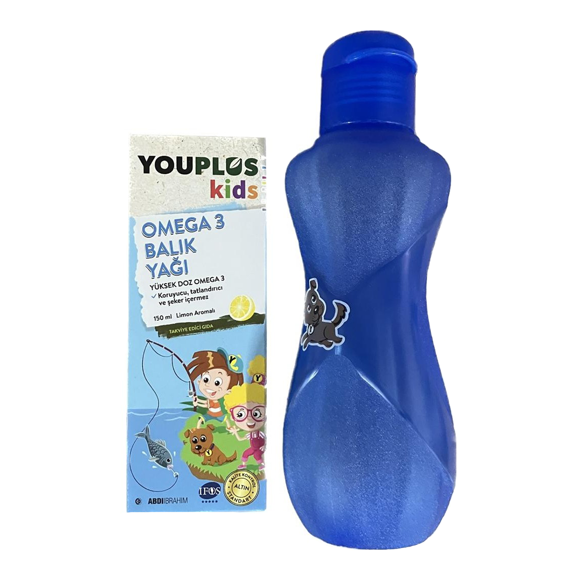 Youplus Kids Omega 3 Balık Yağı Suluk Hediyeli
