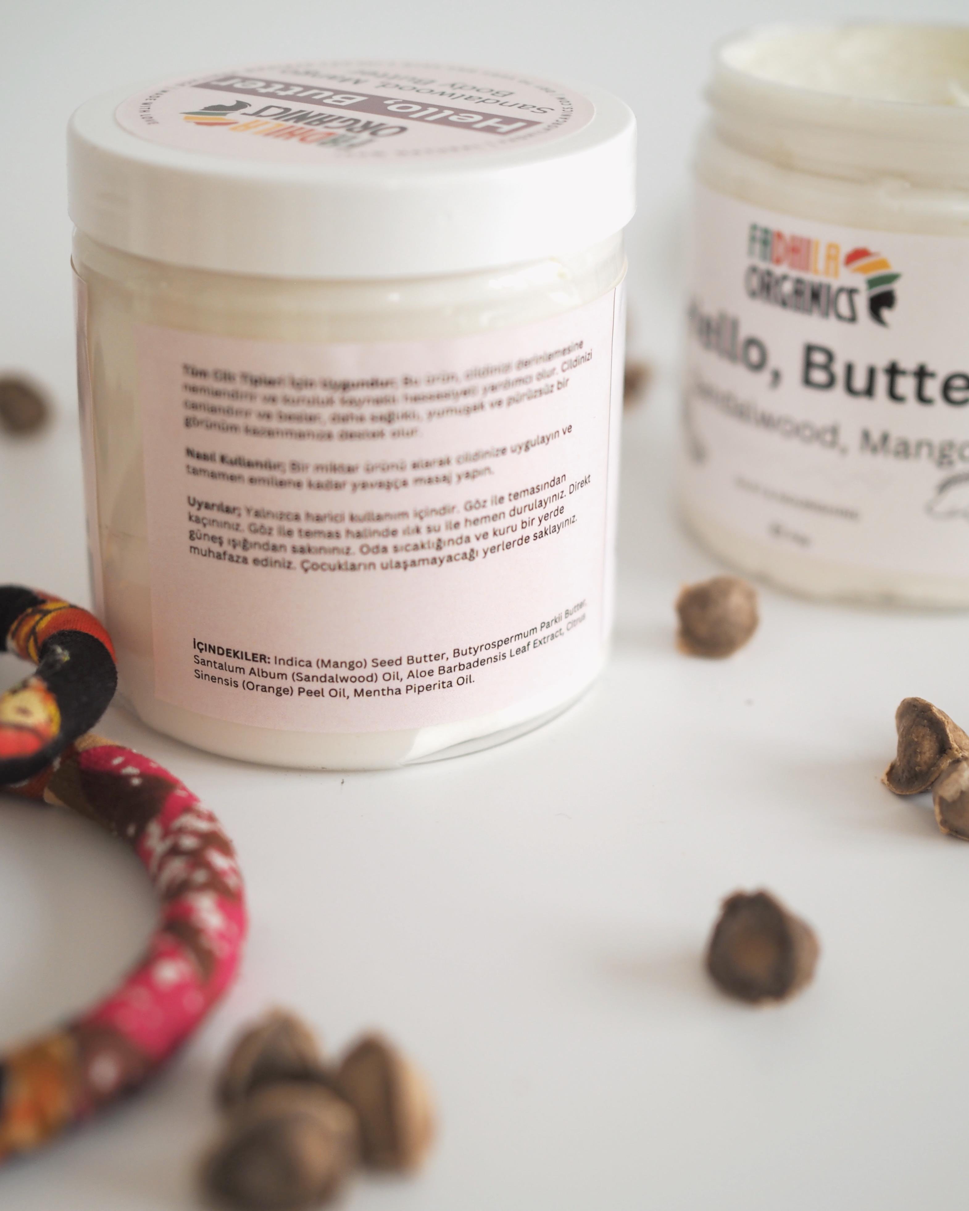 Body Butter - Mango, Sandalwood - 80gr