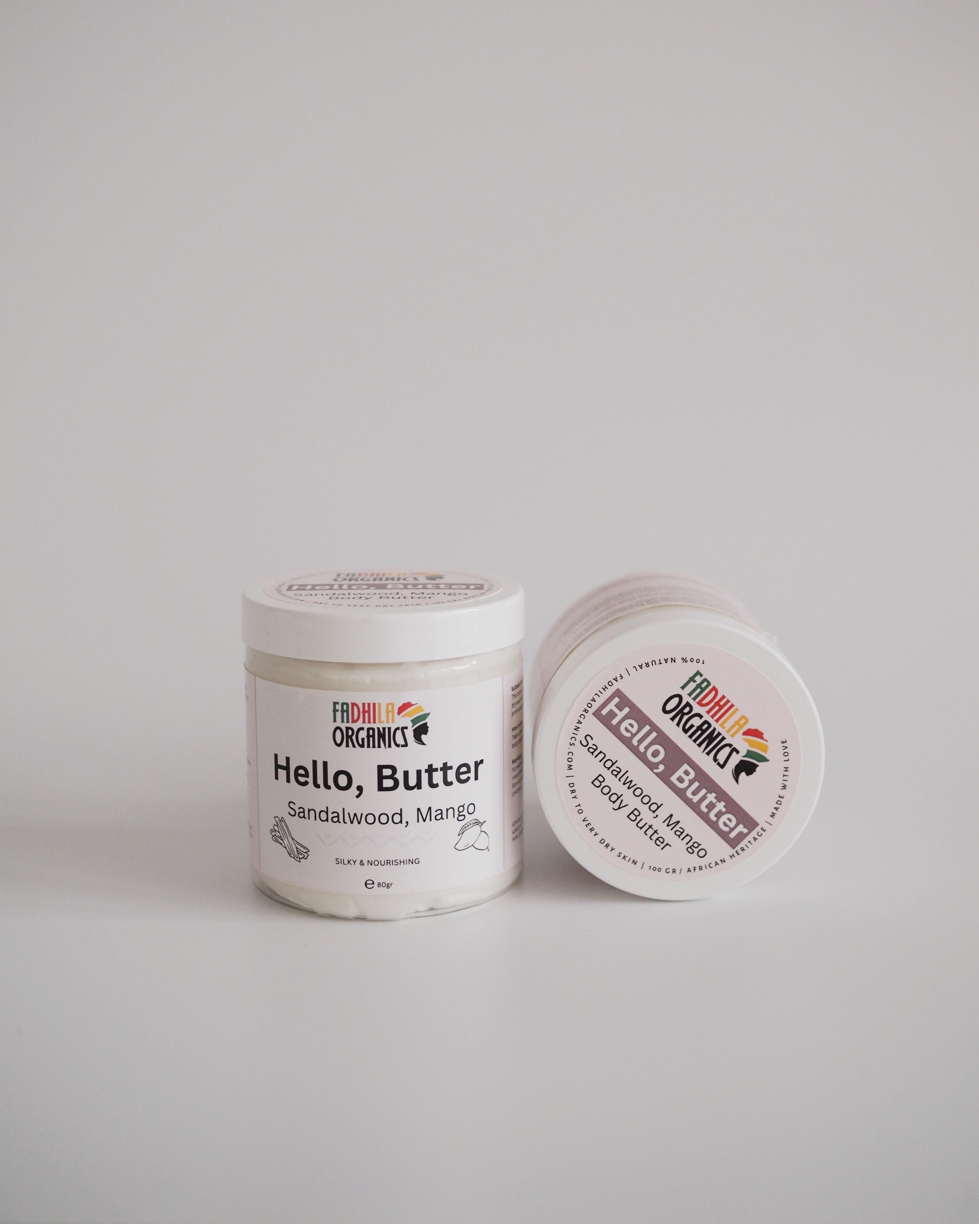 Body Butter - Mango, Sandalwood - 80gr