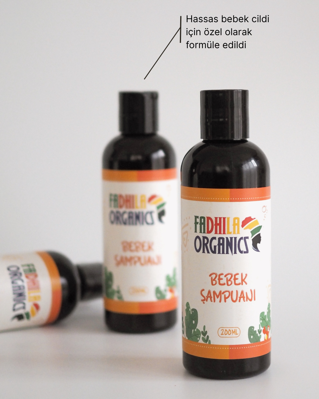 Doğal Bebek Şampuanı, Baobab'lı - 200ml