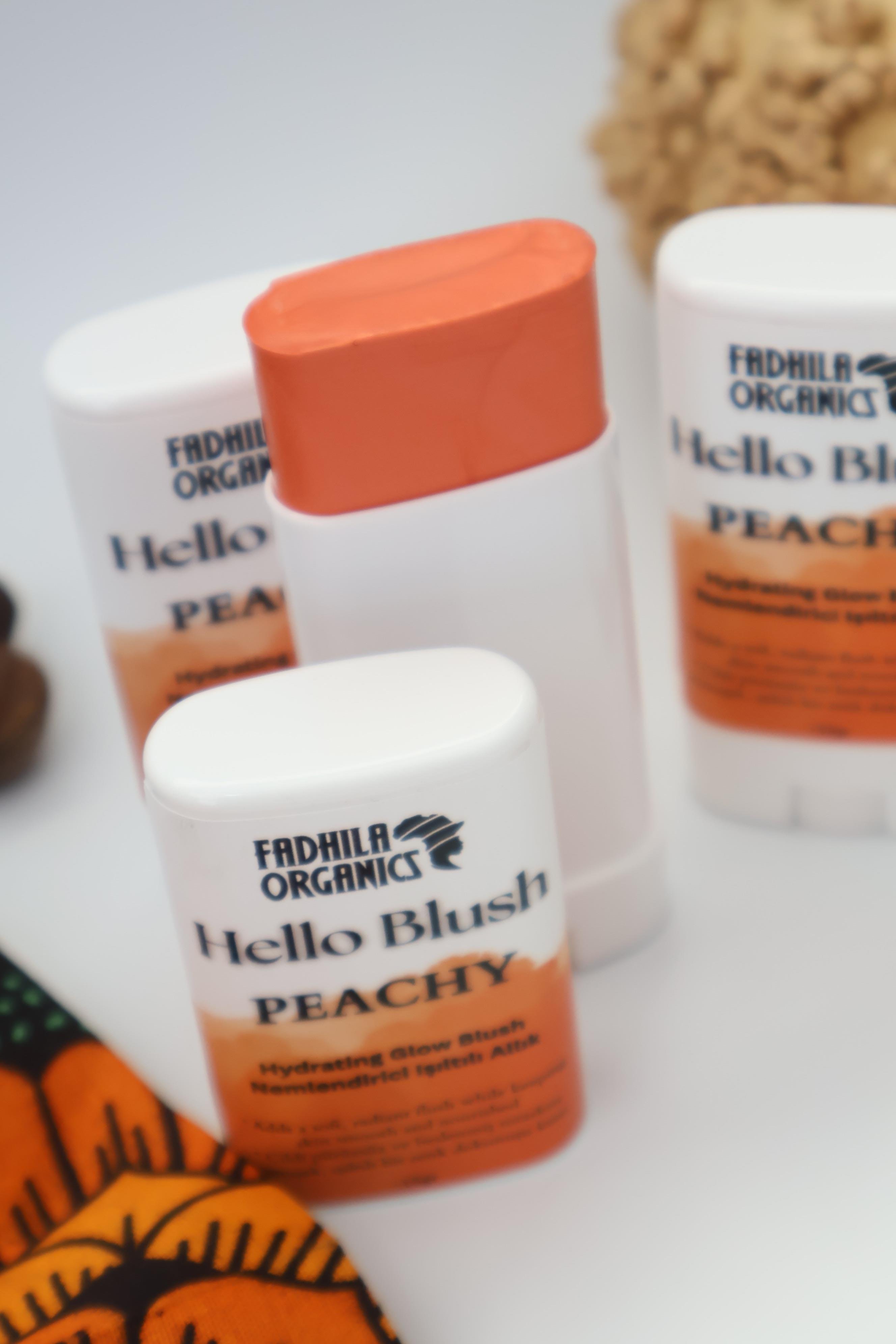 Hello Blush Doğal Işıltılı Stick Allık - Peachy