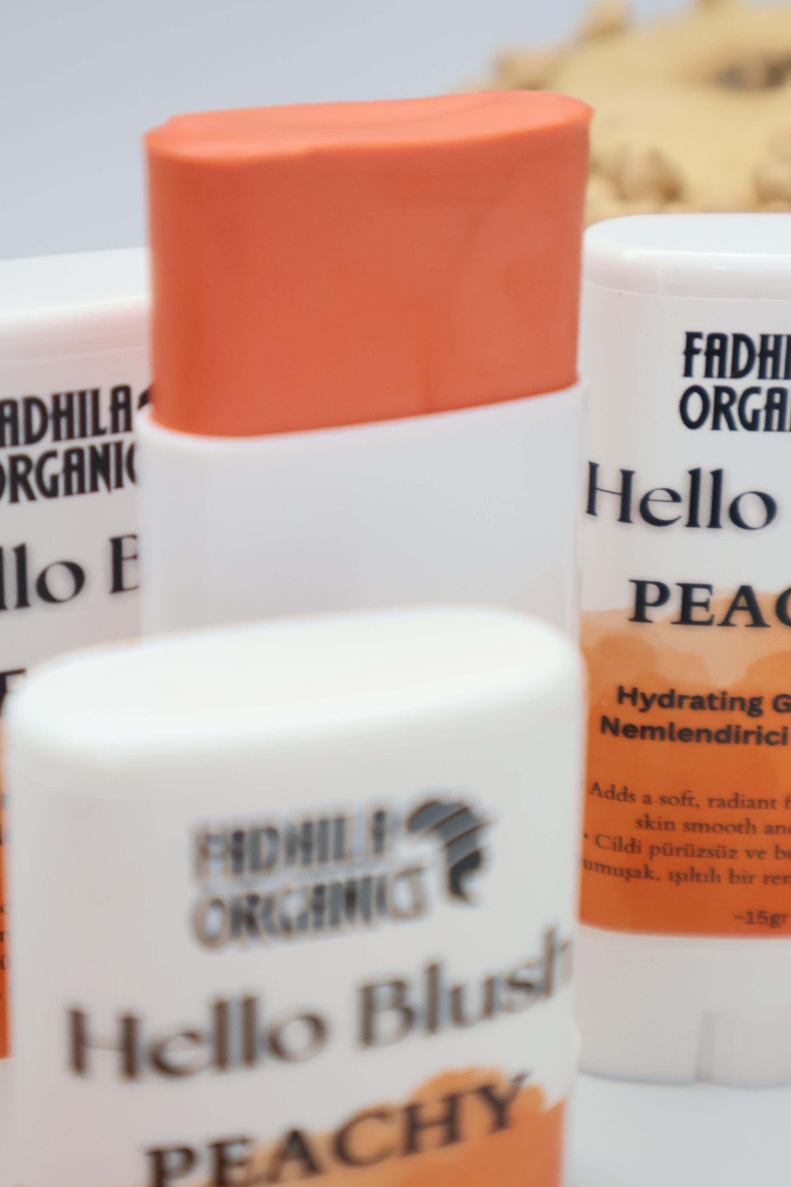 Hello Blush Doğal Işıltılı Stick Allık - Peachy