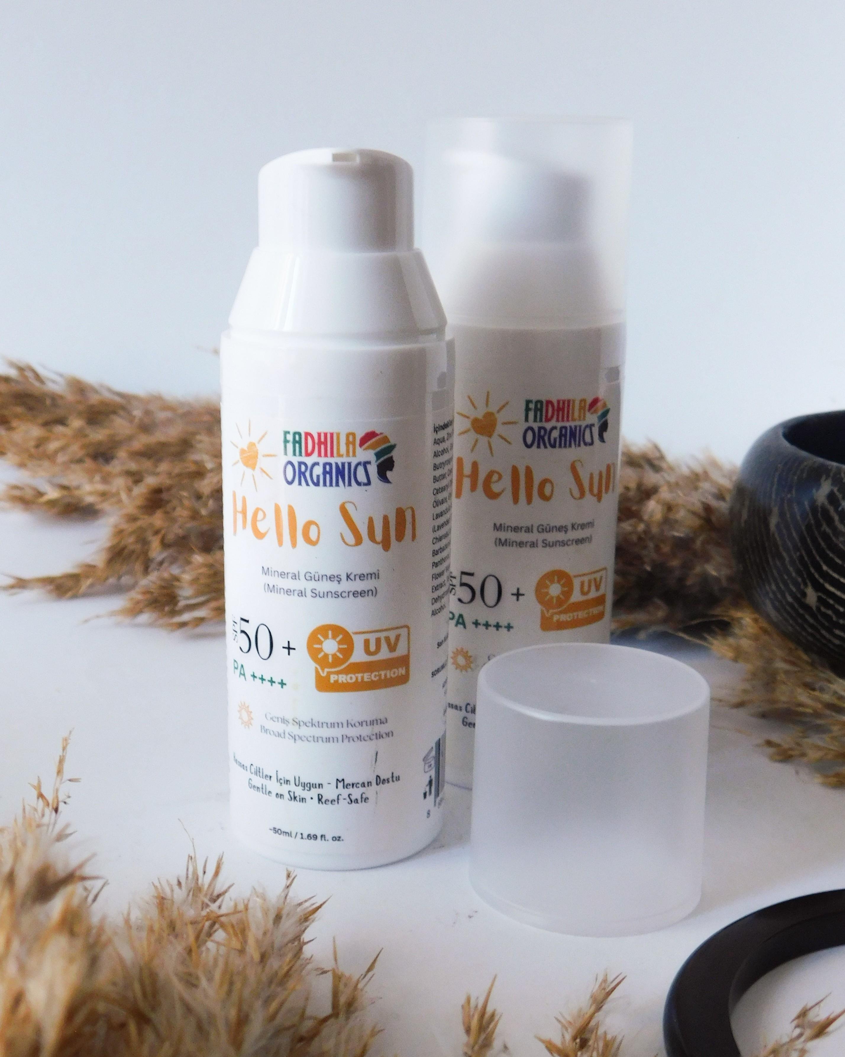 Hello Sun SPF 50+ Mineral Güneş Kremi - 50 gr